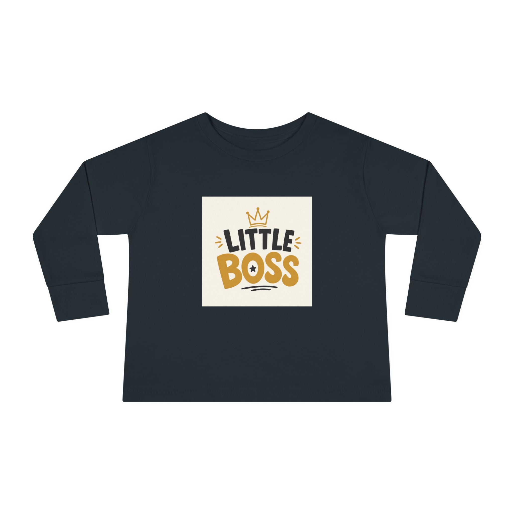 Little Boss Toddler Long-Sleeve Tee from the Nureli collection, view 5