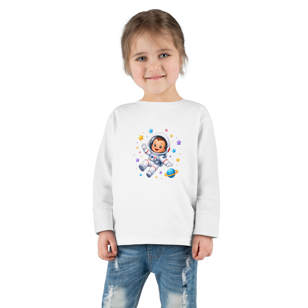 Little Astronaut Toddler Long-Sleeve Tee — Nureli Kids