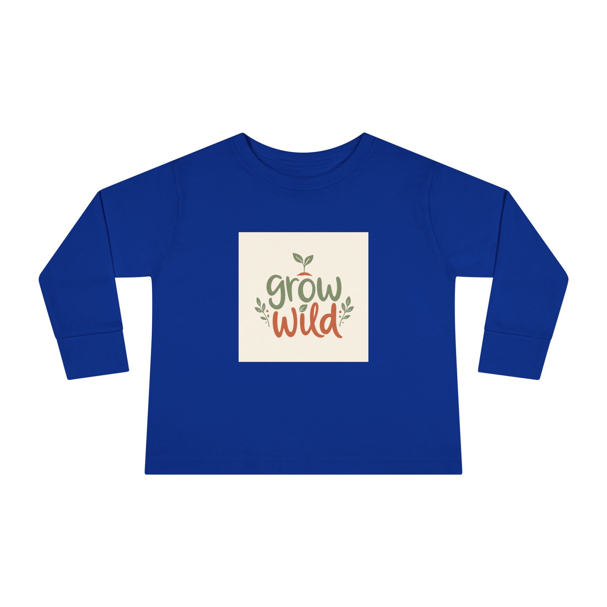 Grow Wild kids long-sleeve tee from the Nureli collection, view 4