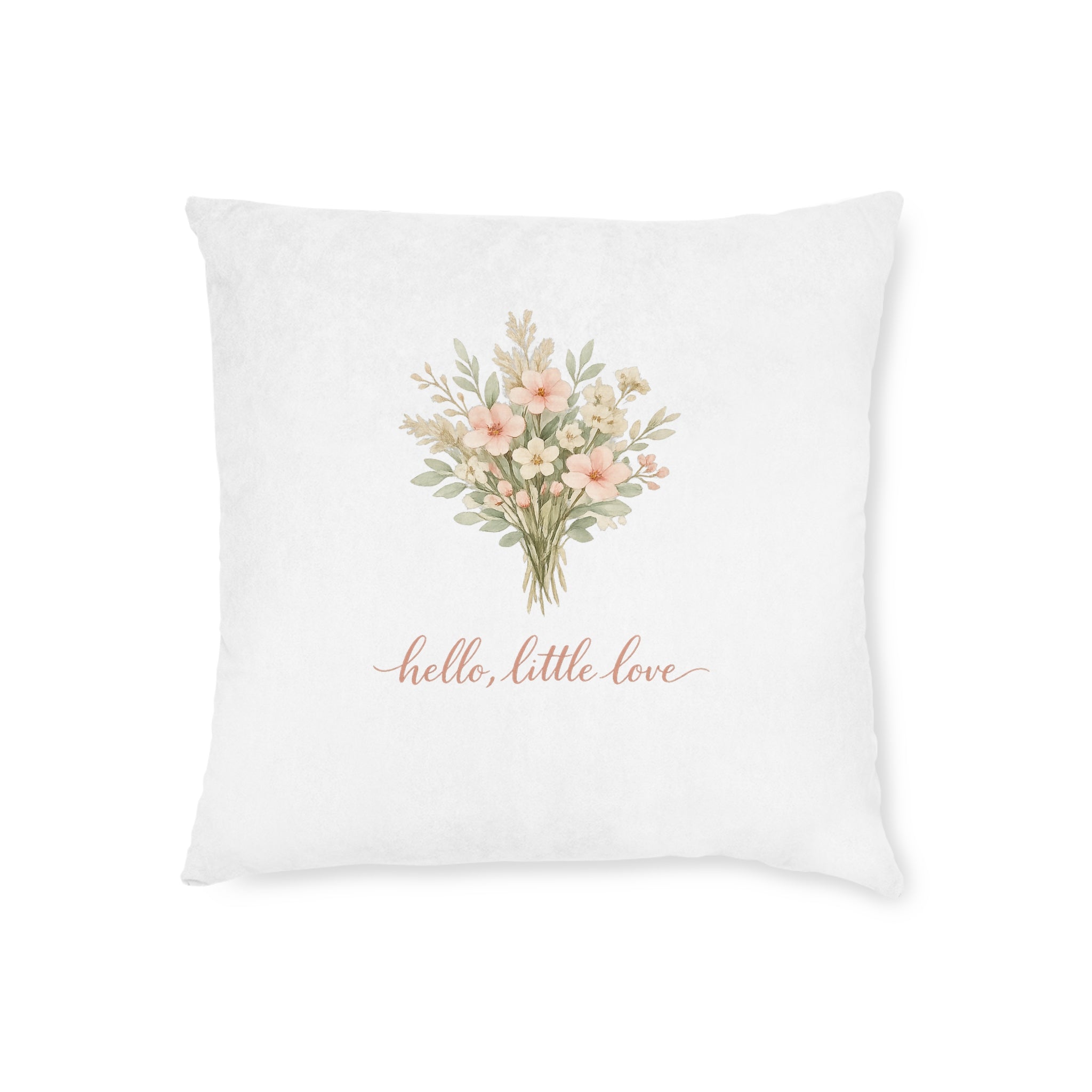 Hello little Love Throw Pillow