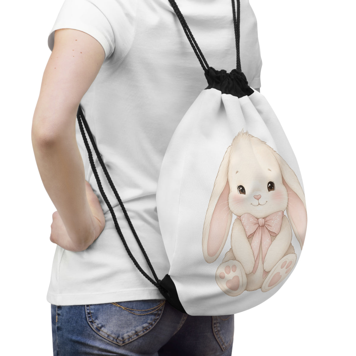 Snuggle Bunny Kids Drawstring Bag - Nureli Kids