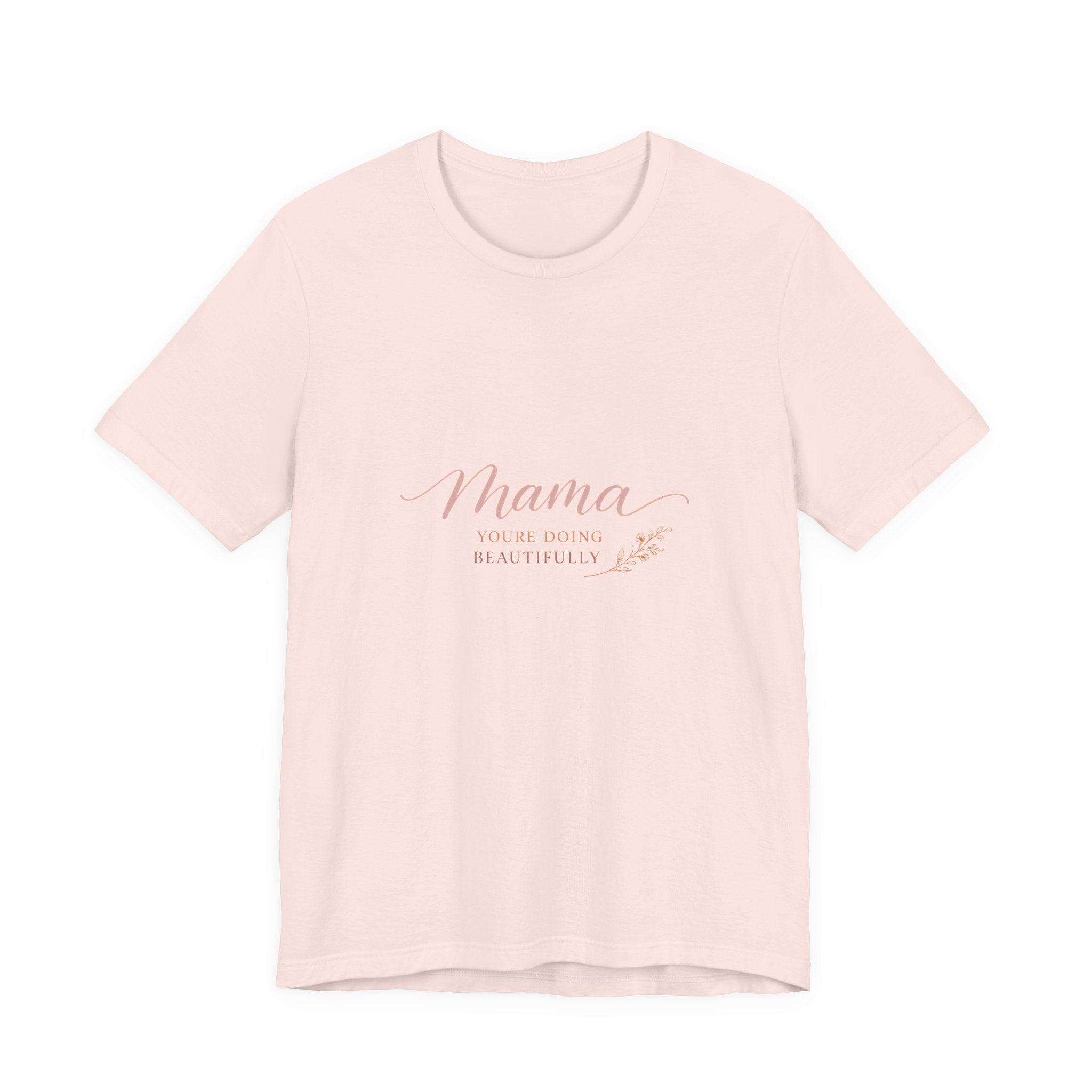 Mama, You're Doing Beautifully soft cotton tee from the Nureli collection, view 2