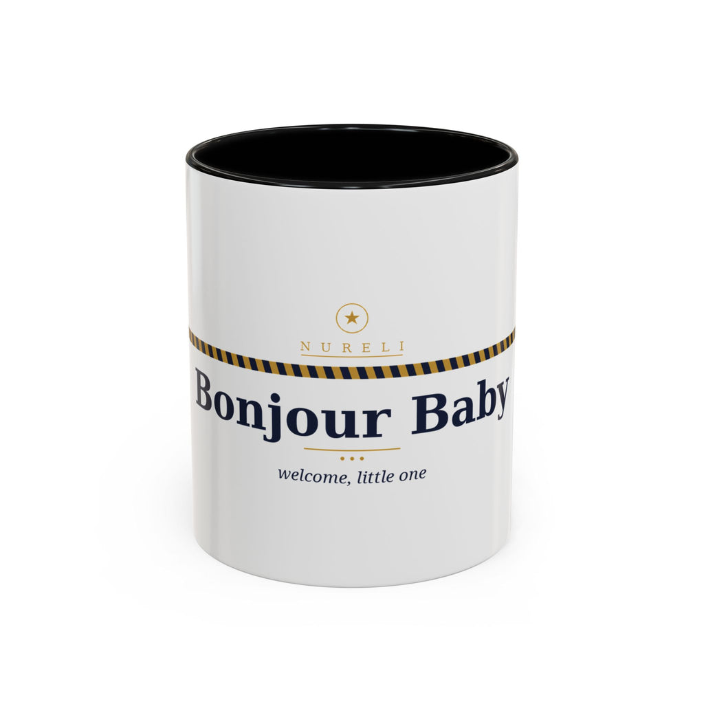 Bonjour Baby ceramic coffee mug from the Nureli collection
