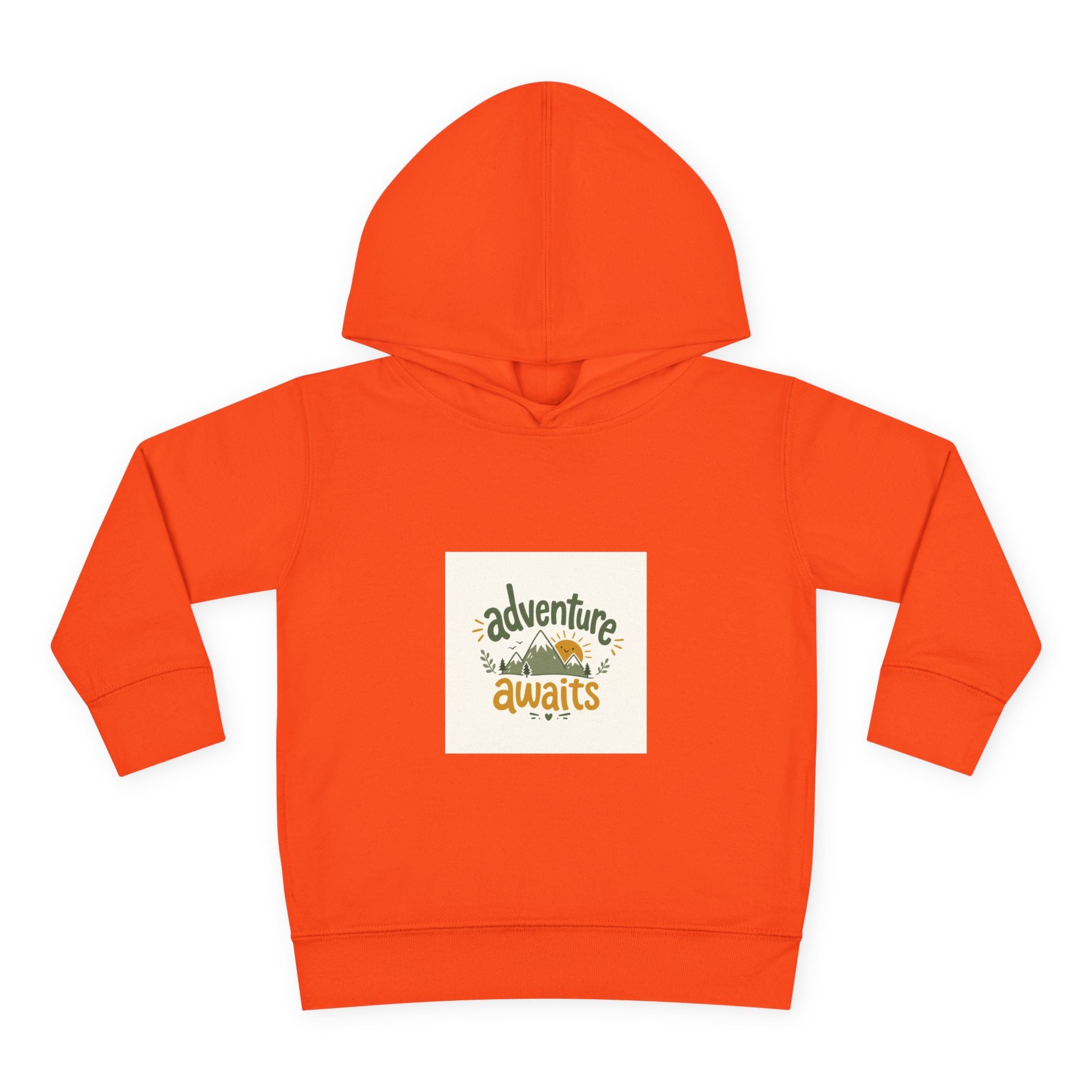 Adventure Awaits soft toddler hoodie from the Nureli collection, view 2