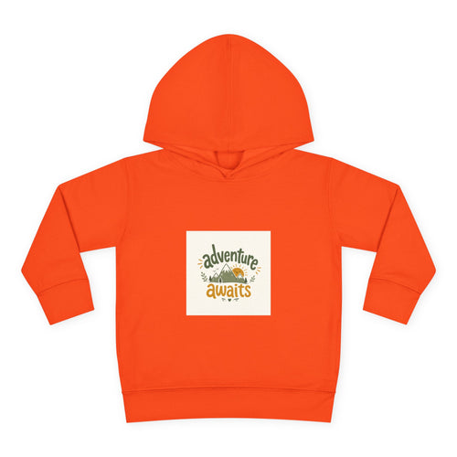 Adventure Awaits soft toddler hoodie from the Nureli collection, view 2