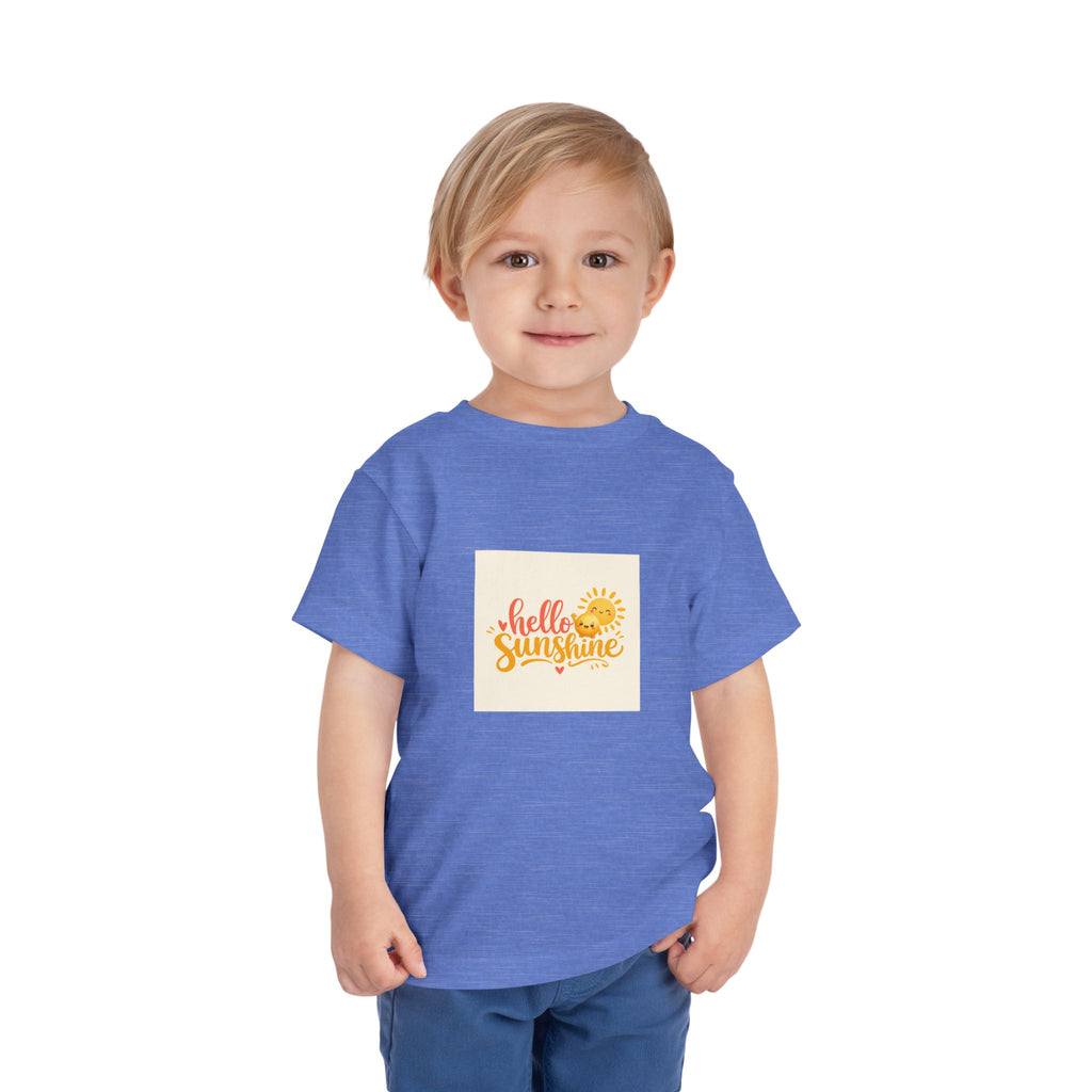 Hello Sunshine Toddler T-Shirt from the Nureli collection, view 50