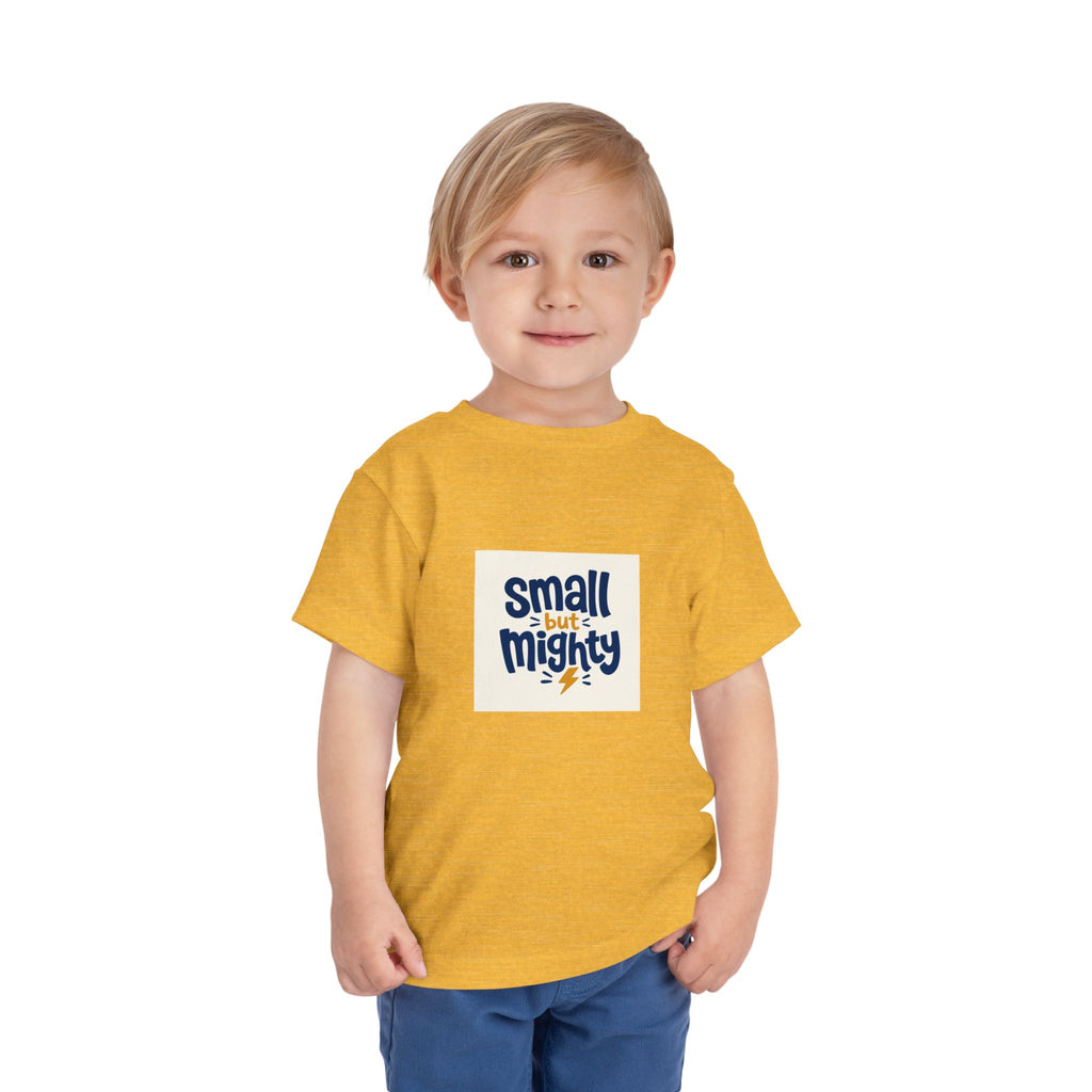 Small But Mighty Toddler T-Shirt from the Nureli collection, view 41