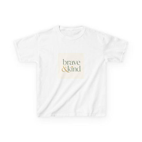 Brave And Kind kids t-shirt by Nureli Kids