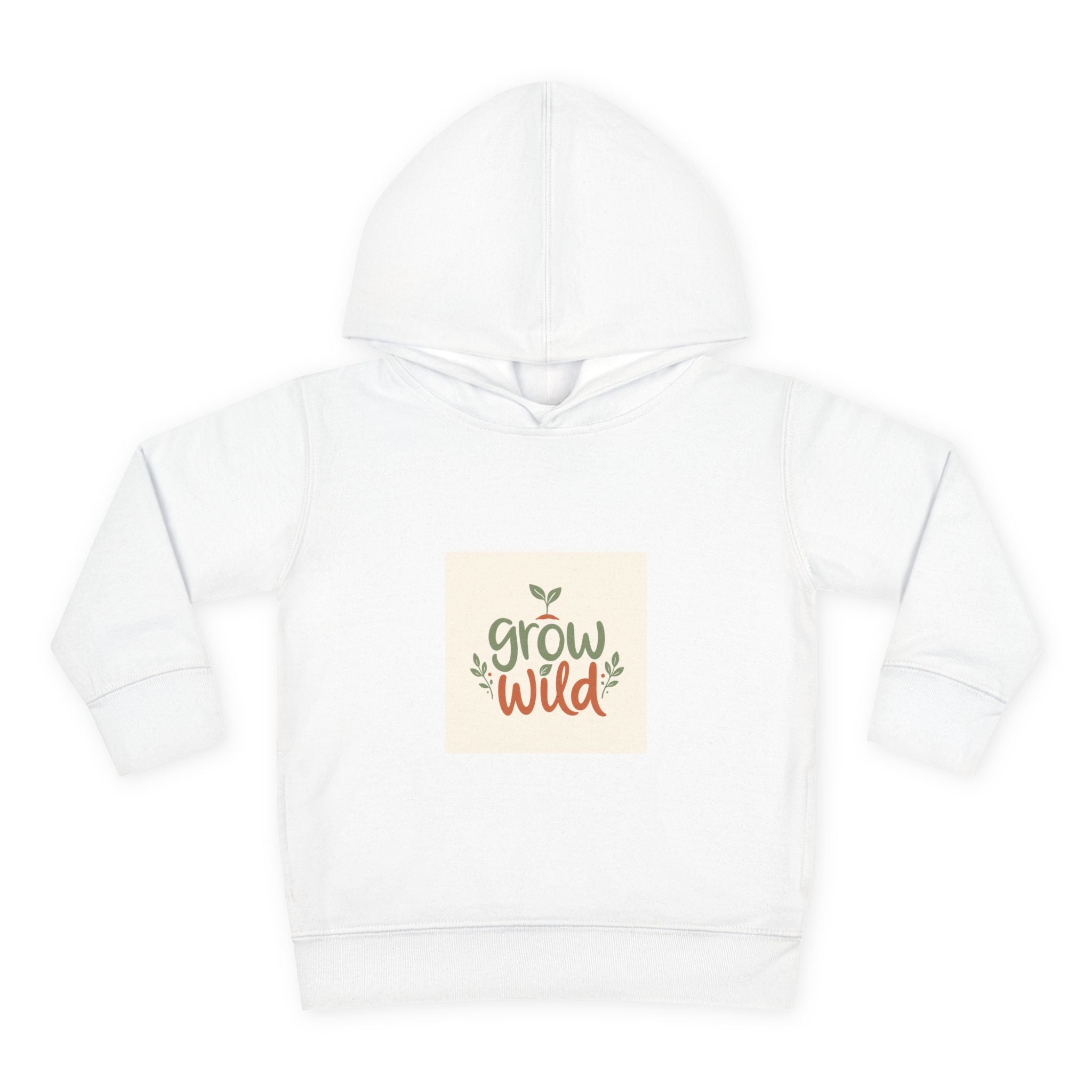 Grow Wild toddler hoodie sweatshirt for kids by Nureli Kids