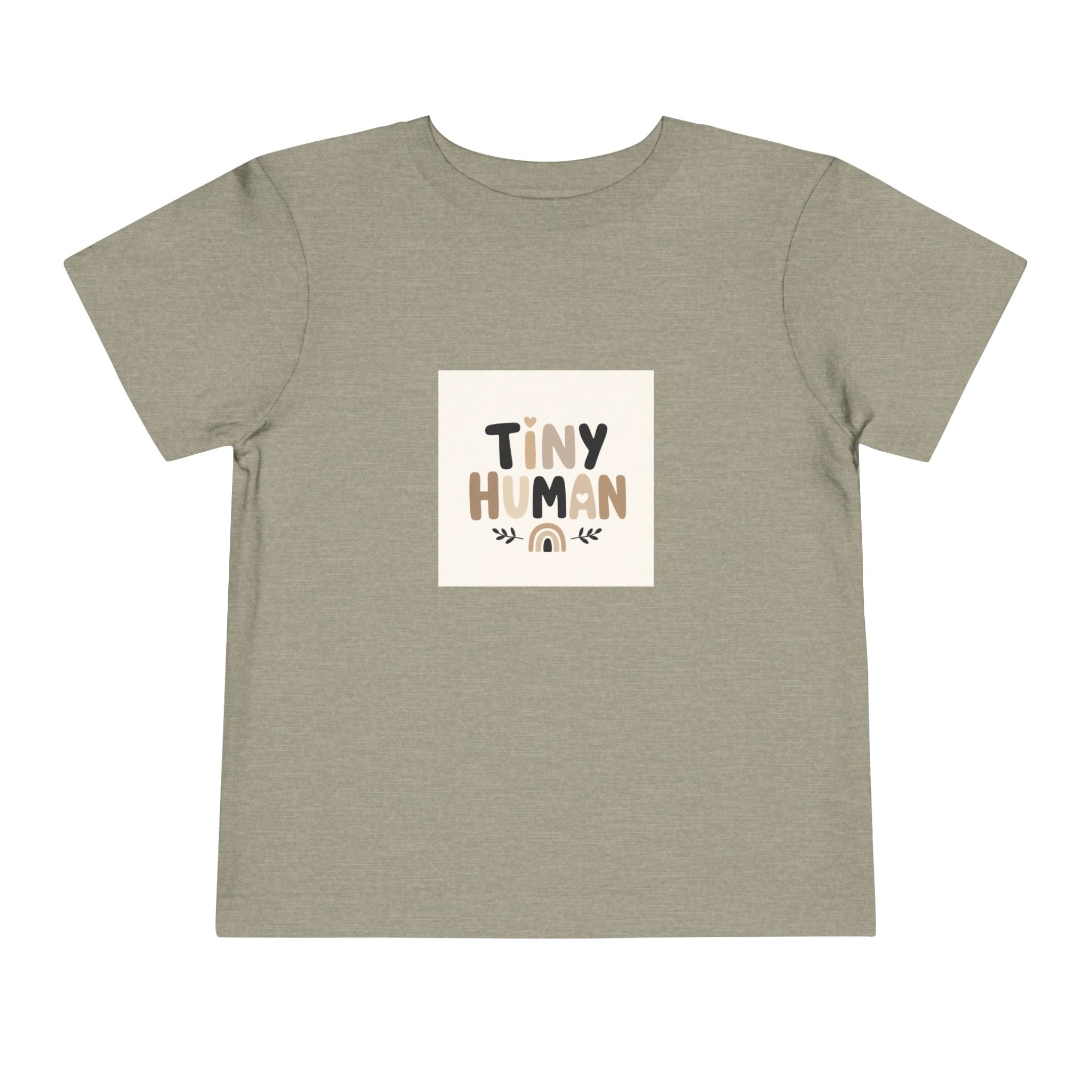 Tiny Human soft toddler tee from the Nureli collection, view 6