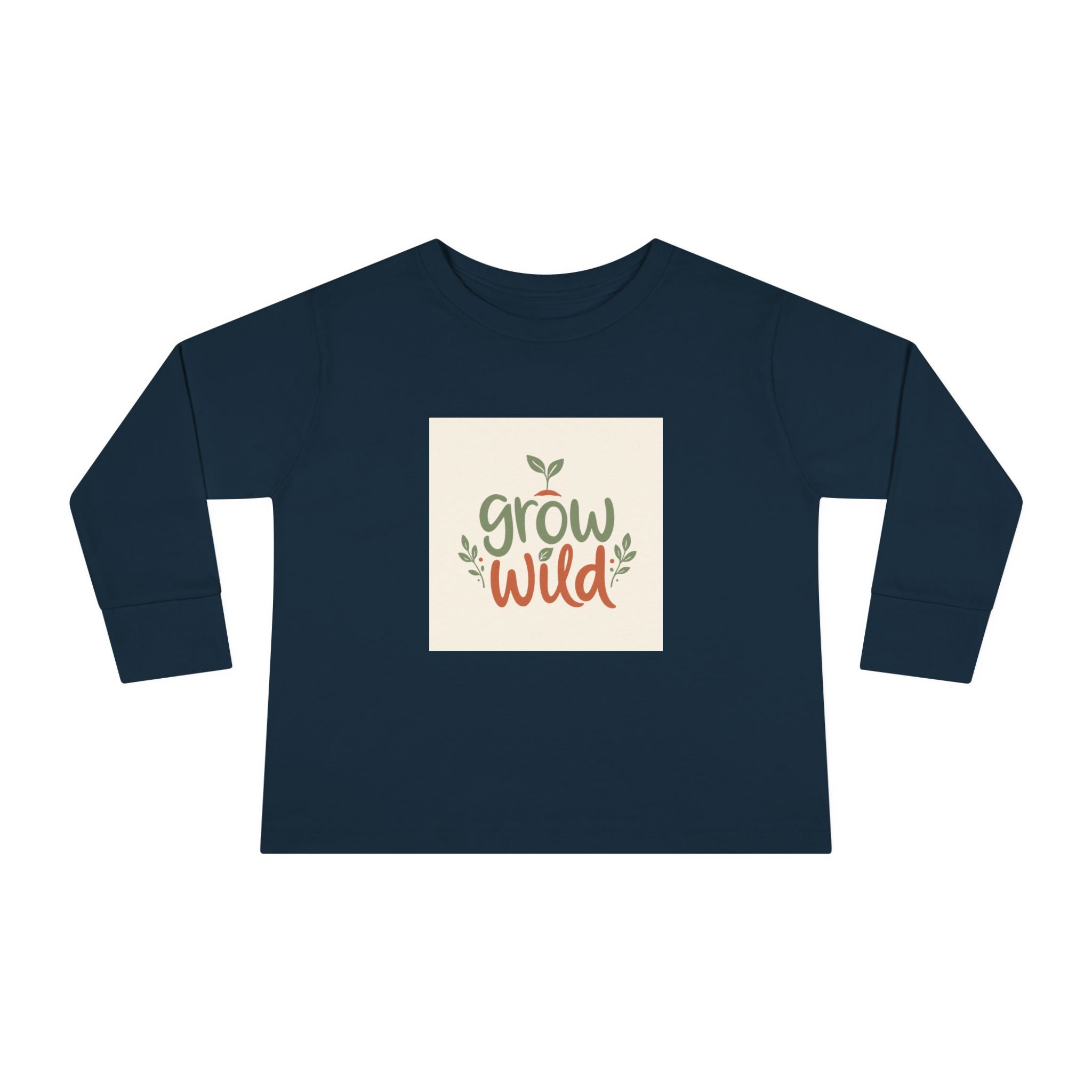 Grow Wild kids long-sleeve tee from the Nureli collection, view 6