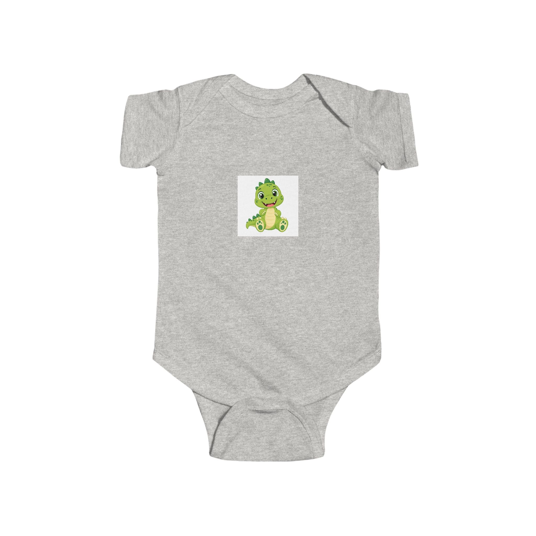 Dino soft baby bodysuit from the Nureli collection, view 2