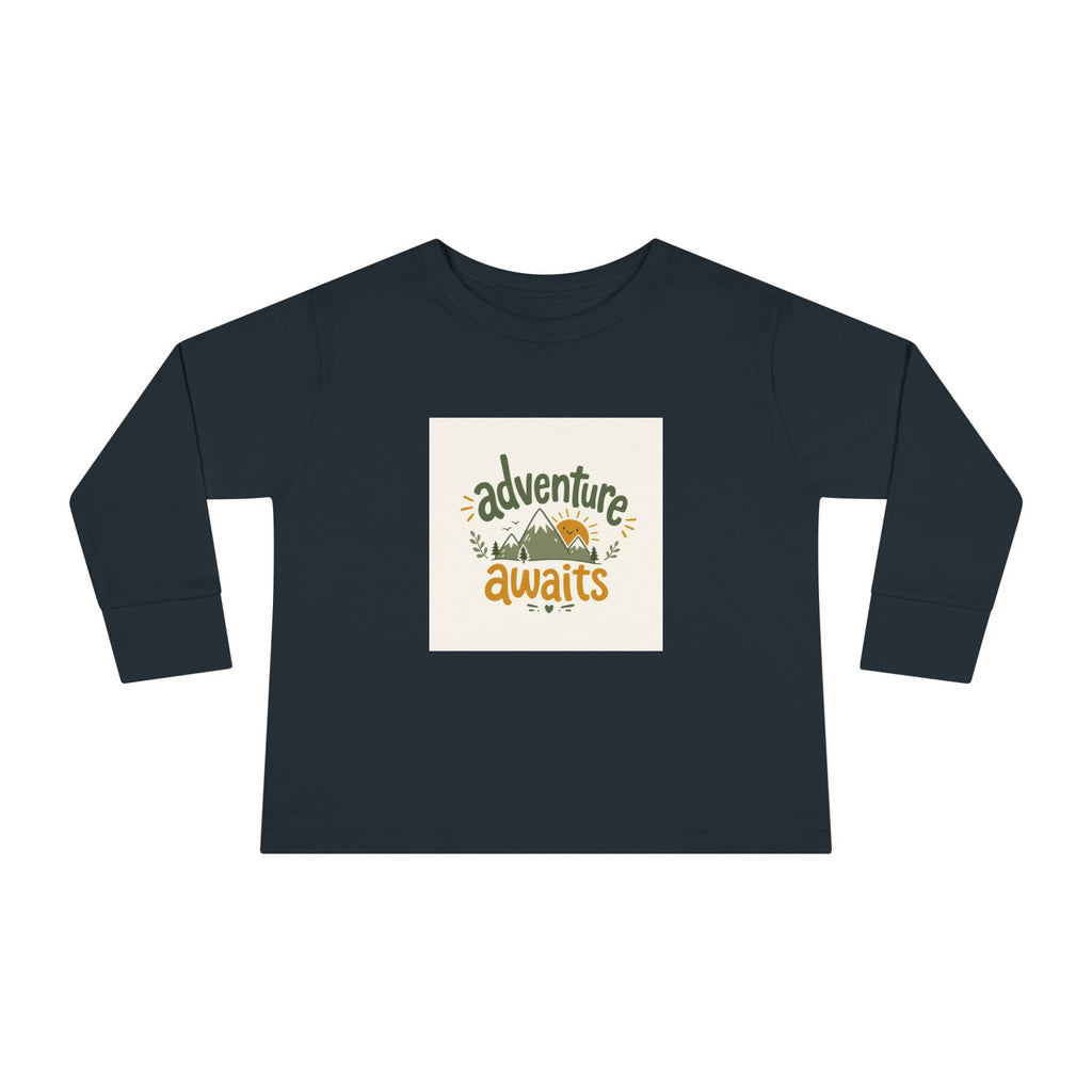 Adventure Awaits Toddler Long-Sleeve Tee — Nureli Kids