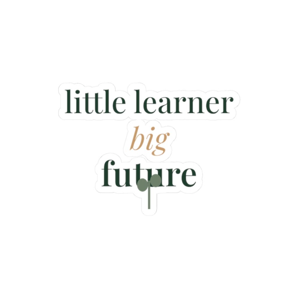 Little learner, big future Sticker