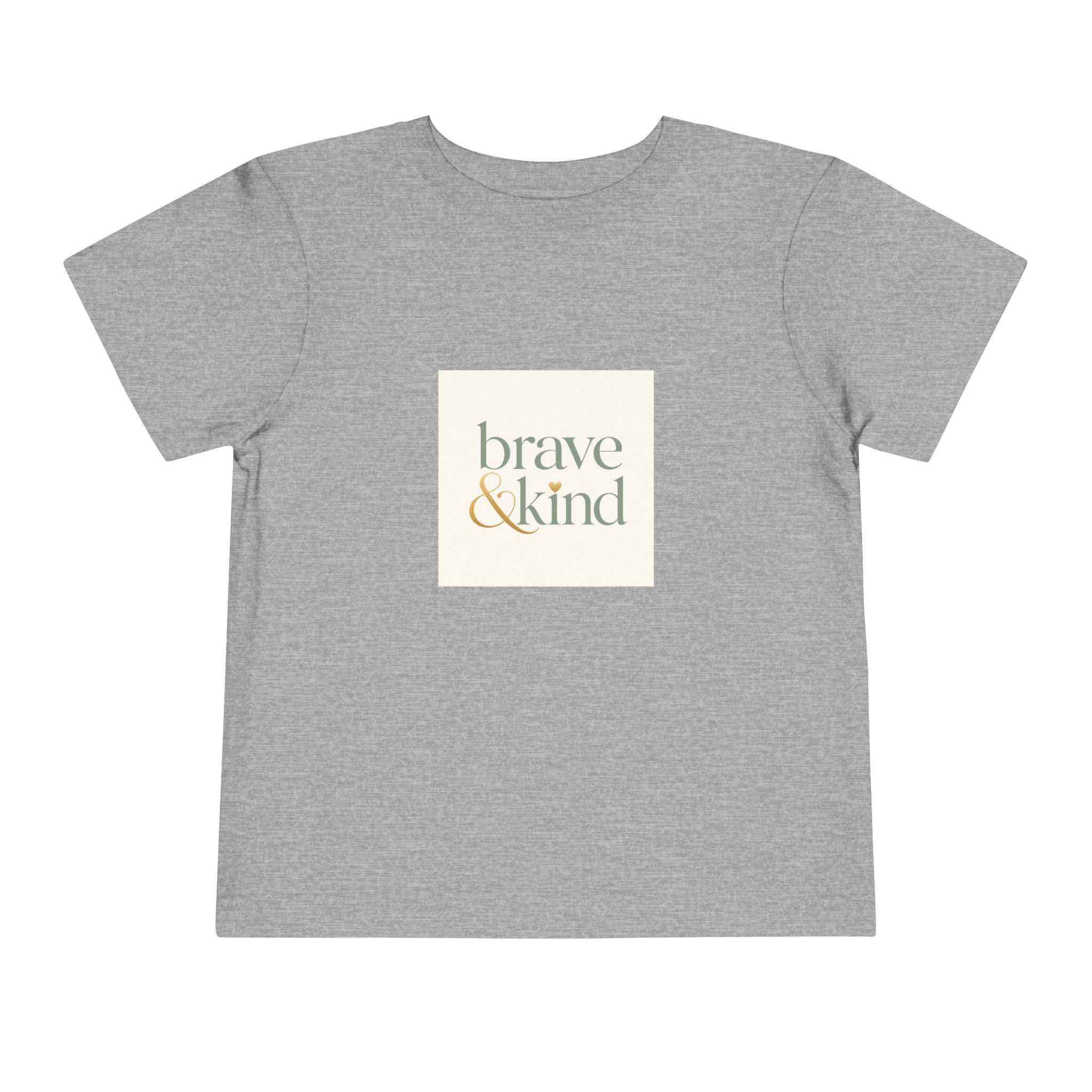 Brave And Kind soft toddler tee from the Nureli collection, view 10