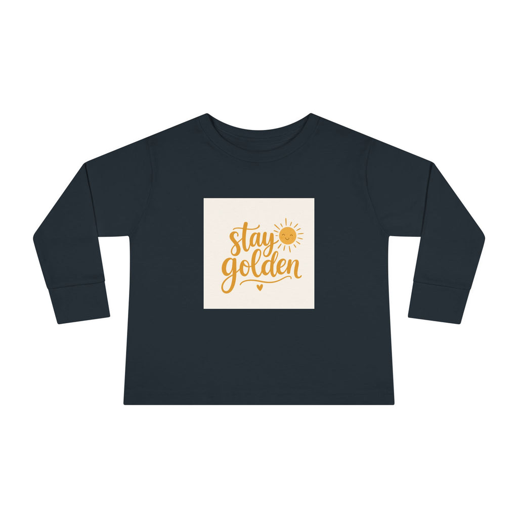 Stay Golden Toddler Long-Sleeve Tee - Nureli Kids