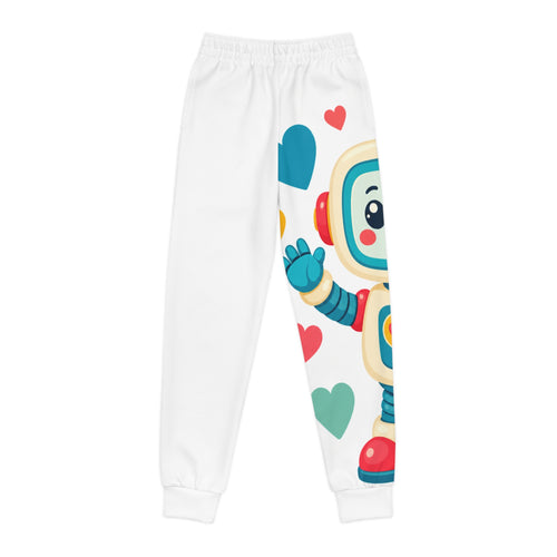 Beep Boop Robot kids joggers sweatpants by Nureli Kids
