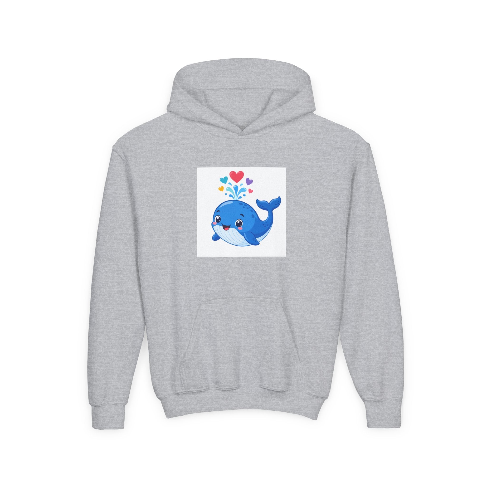 Happy Whale Kids Hoodie — Nureli Kids
