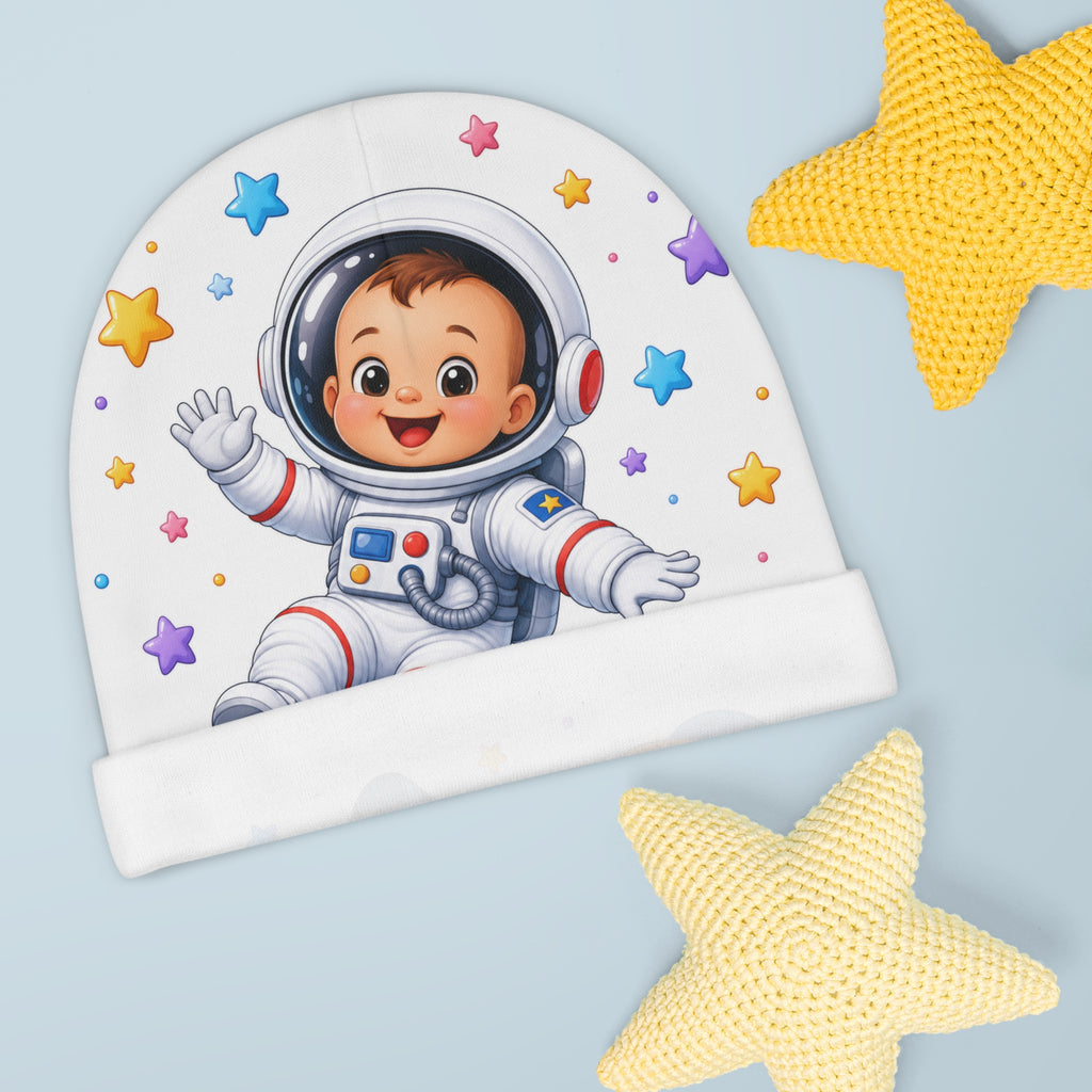 Little Astronaut Baby Beanie — Nureli Kids