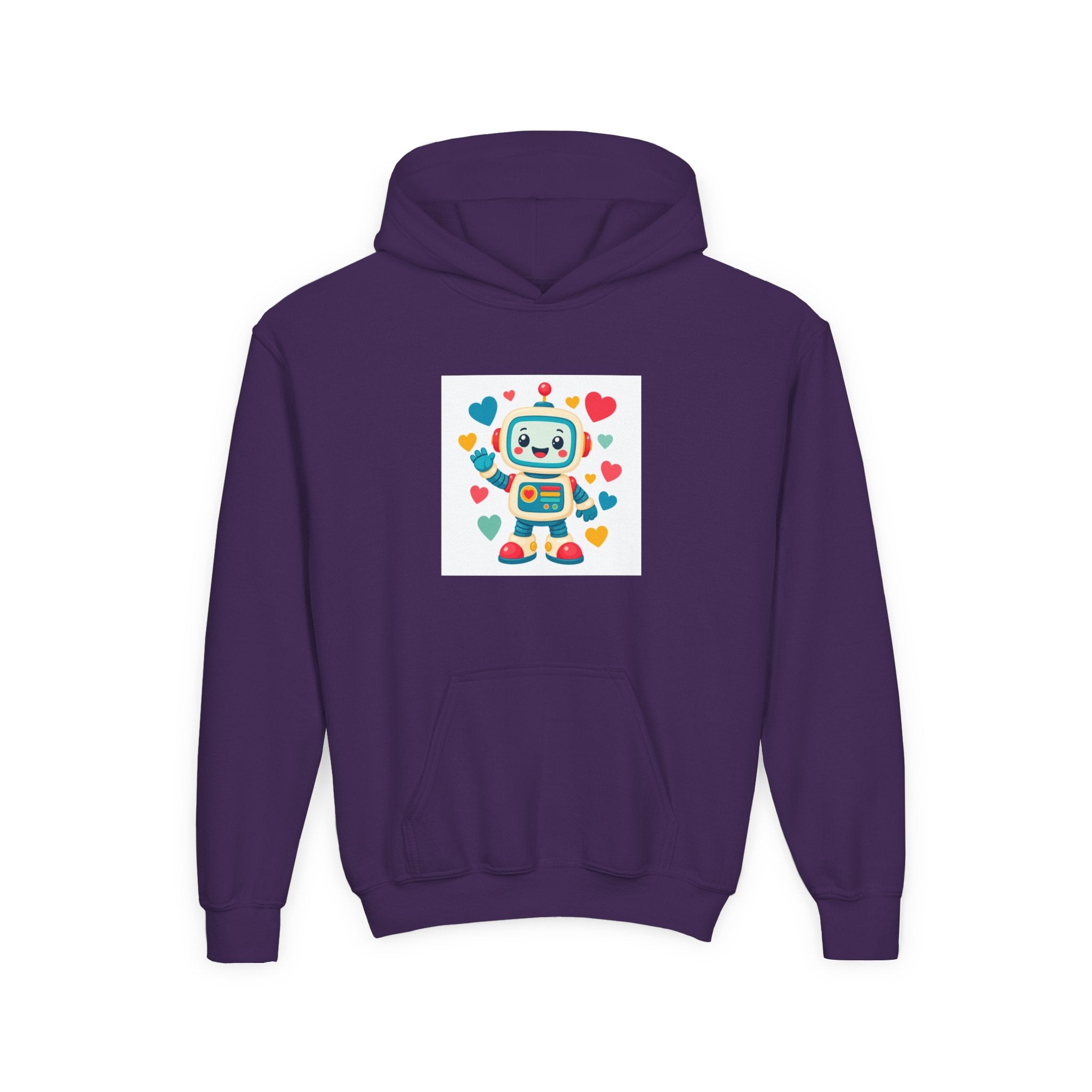 Beep Boop Robot Kids Hoodie - Nureli Kids