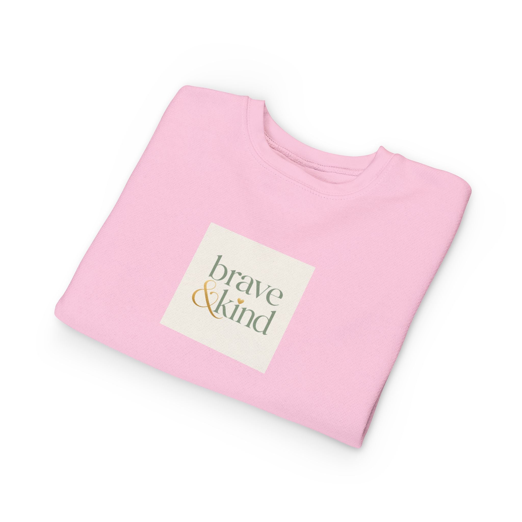 Brave And Kind Toddler Sweatshirt - Nureli Kids
