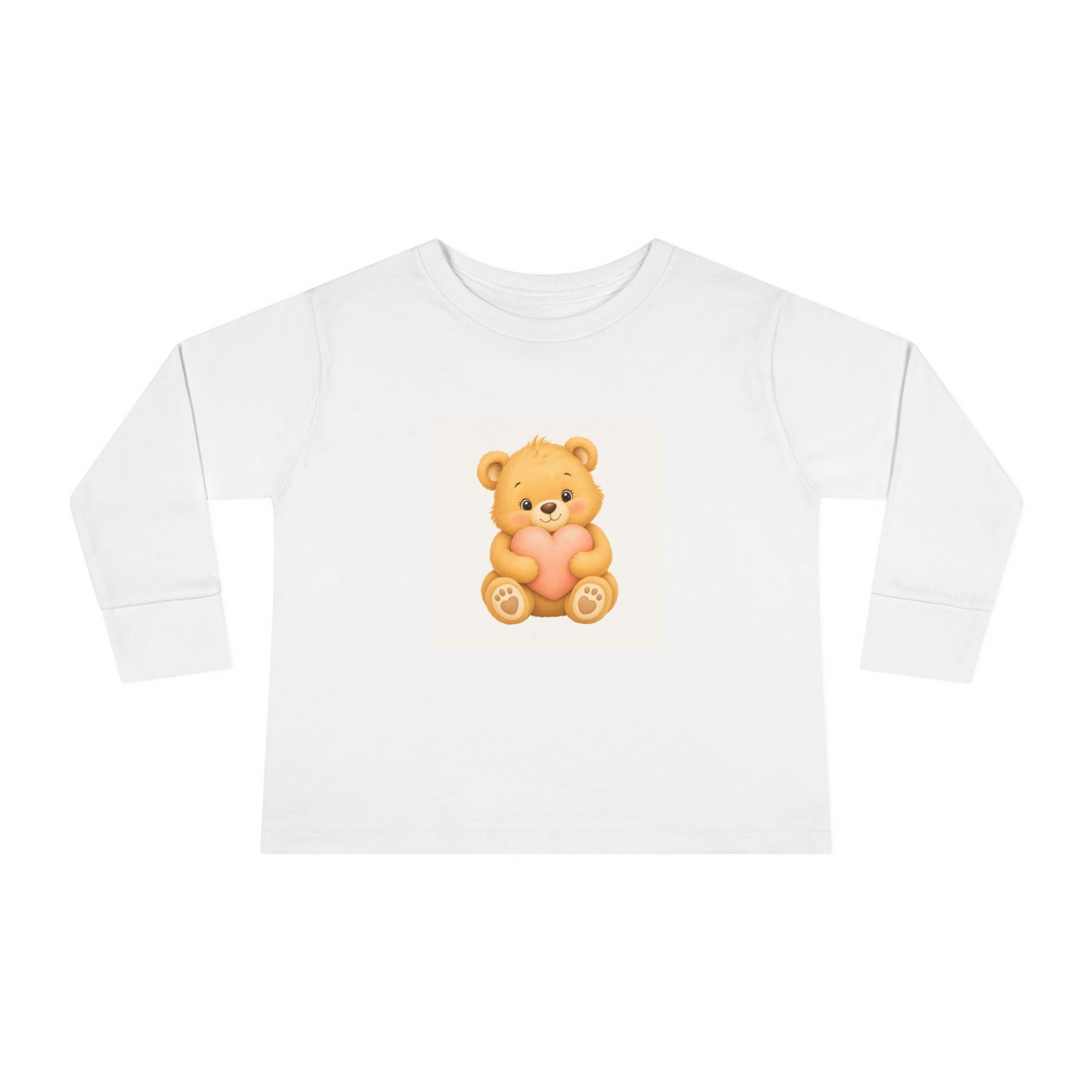 Cozy Bear toddler long-sleeve t-shirt for kids by Nureli Kids