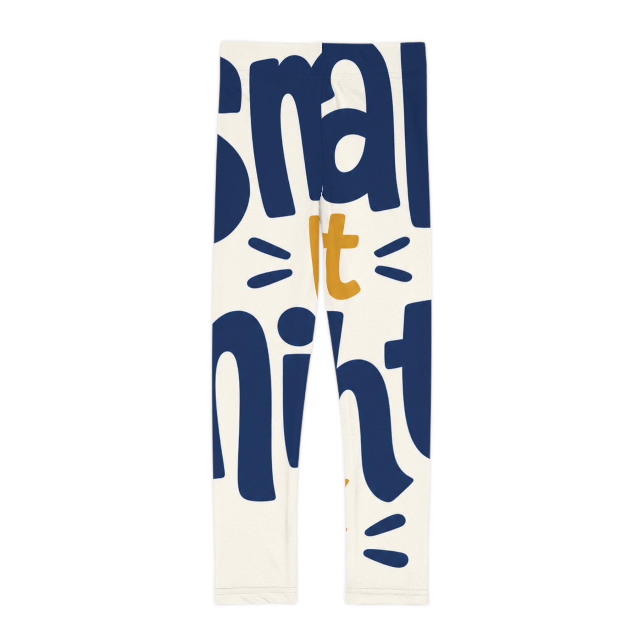 Small But Mighty kids leggings by Nureli Kids
