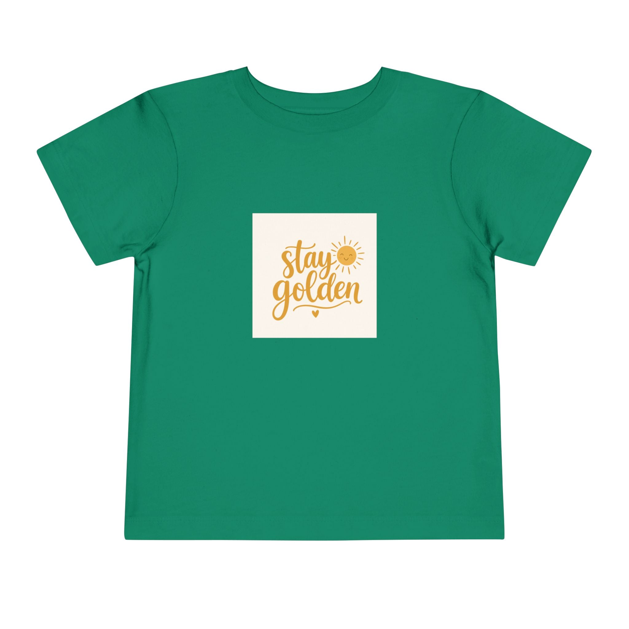 Stay Golden soft toddler tee from the Nureli collection, view 9