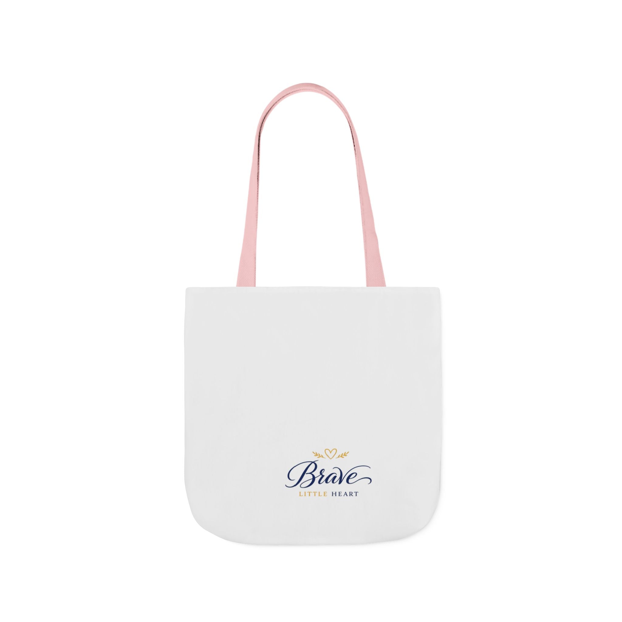 Brave Little Heart canvas tote bag from the Nureli collection, view 9