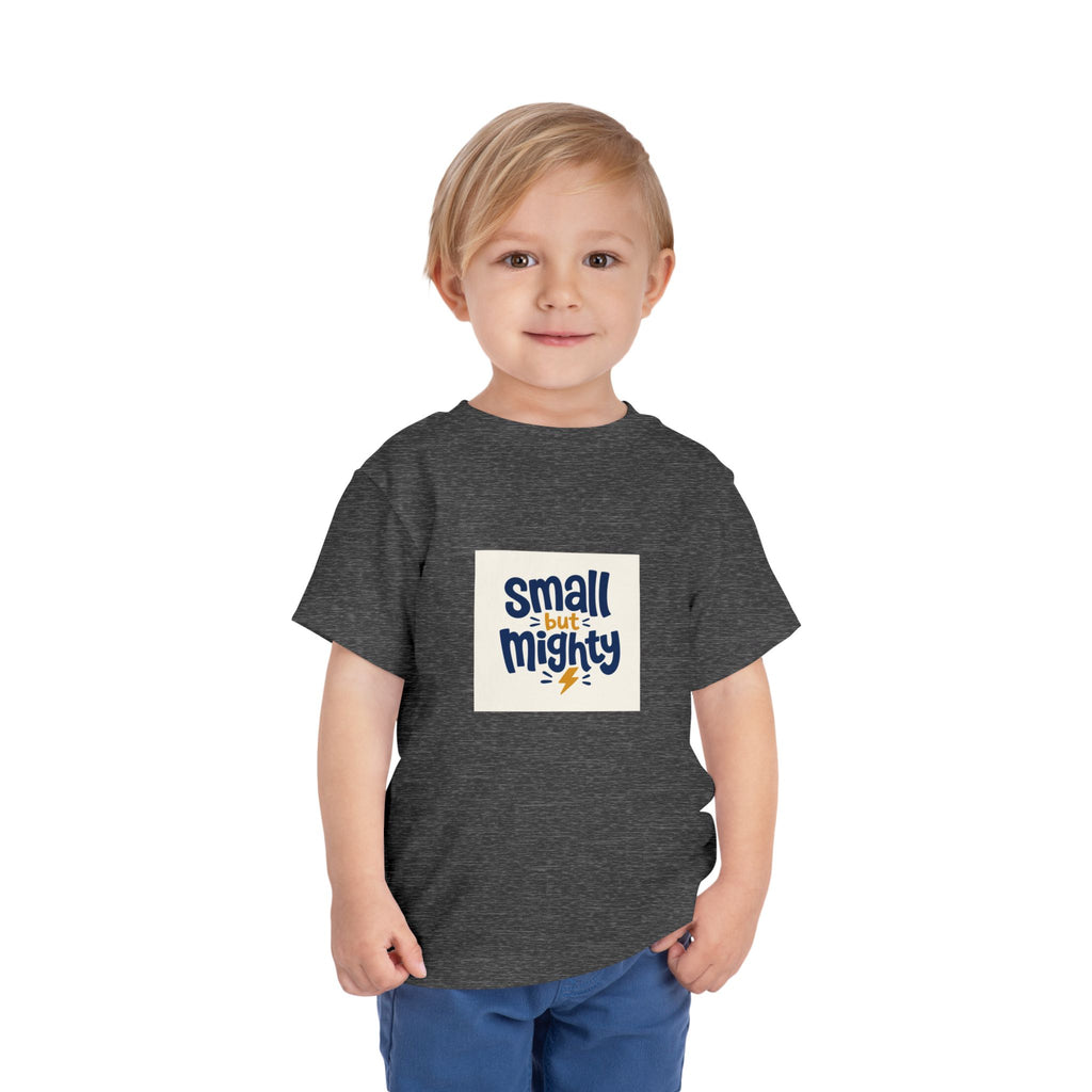 Small But Mighty Toddler T-Shirt from the Nureli collection, view 62
