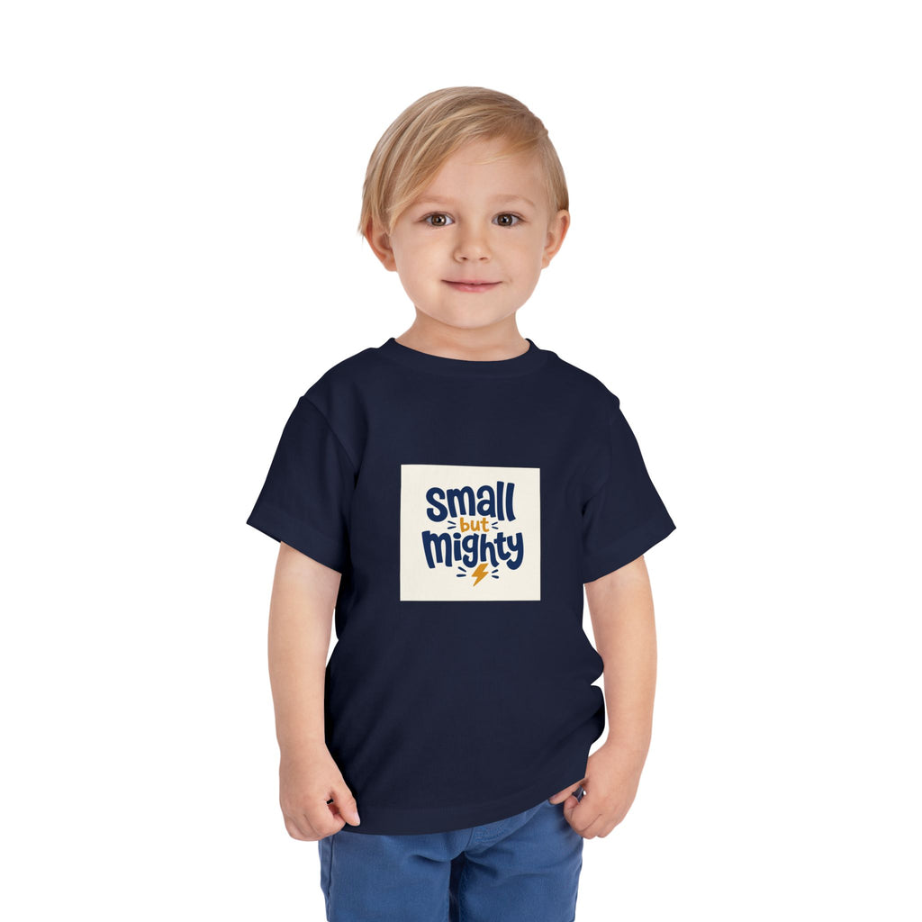 Small But Mighty Toddler T-Shirt from the Nureli collection, view 59