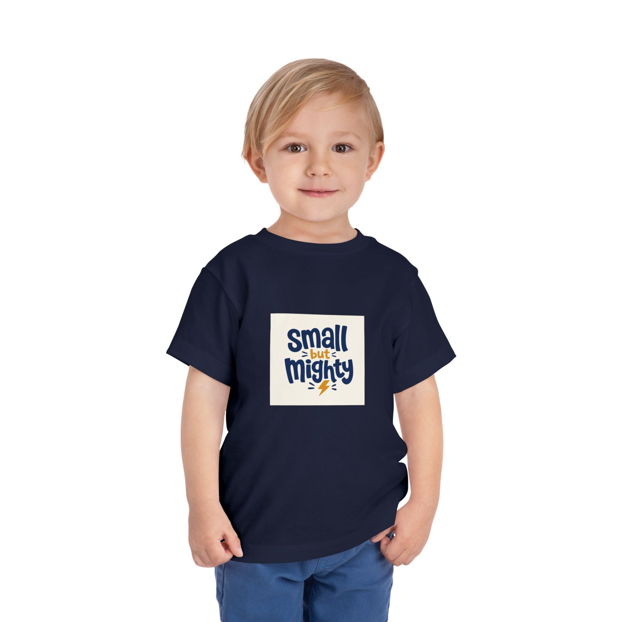 Small But Mighty Toddler T-Shirt from the Nureli collection, view 59