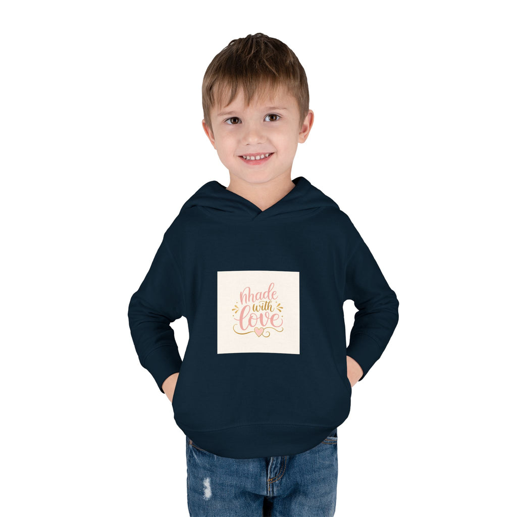 Made With Love Toddler Hoodie - Nureli Kids