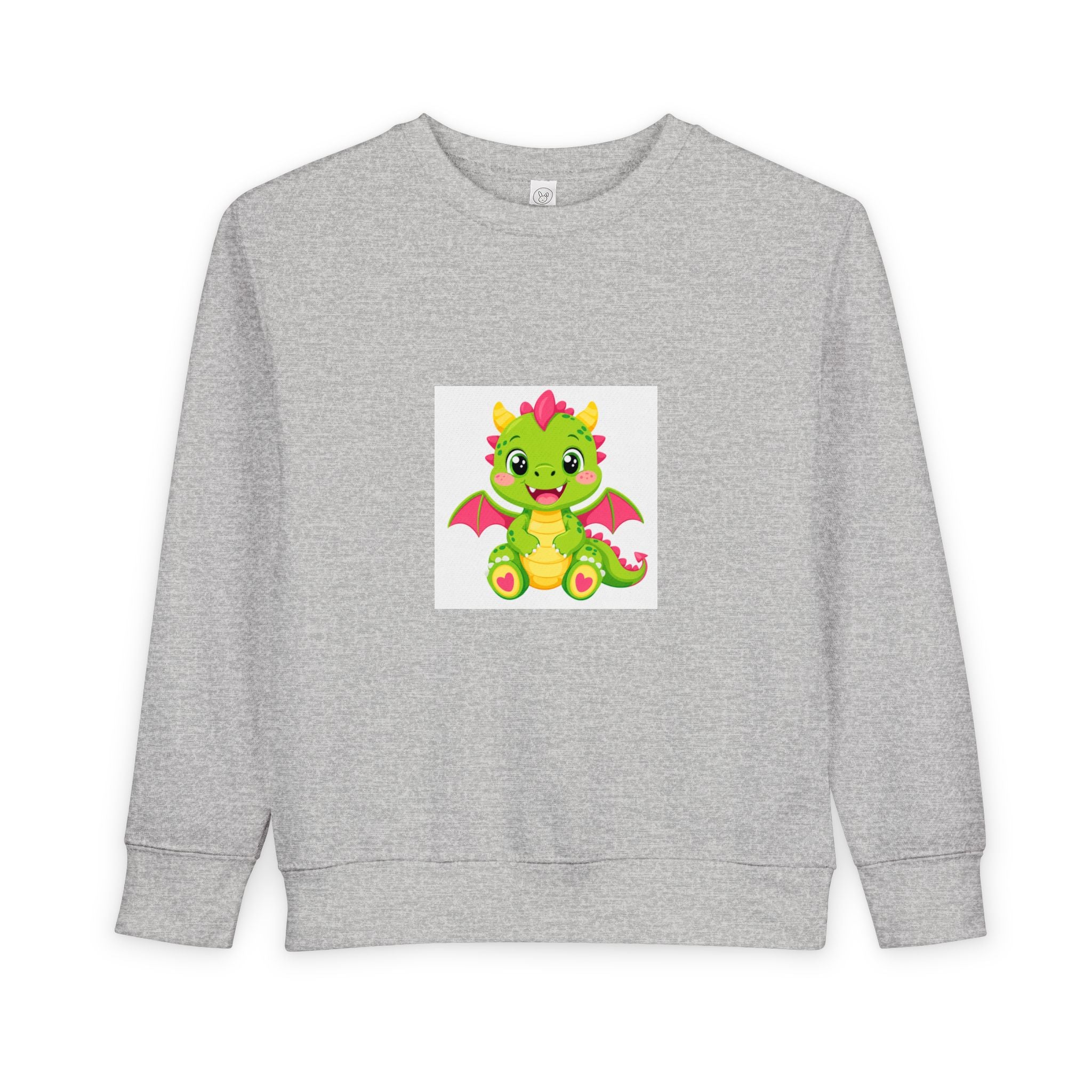 Tiny Dragon soft toddler tee from the Nureli collection, view 2