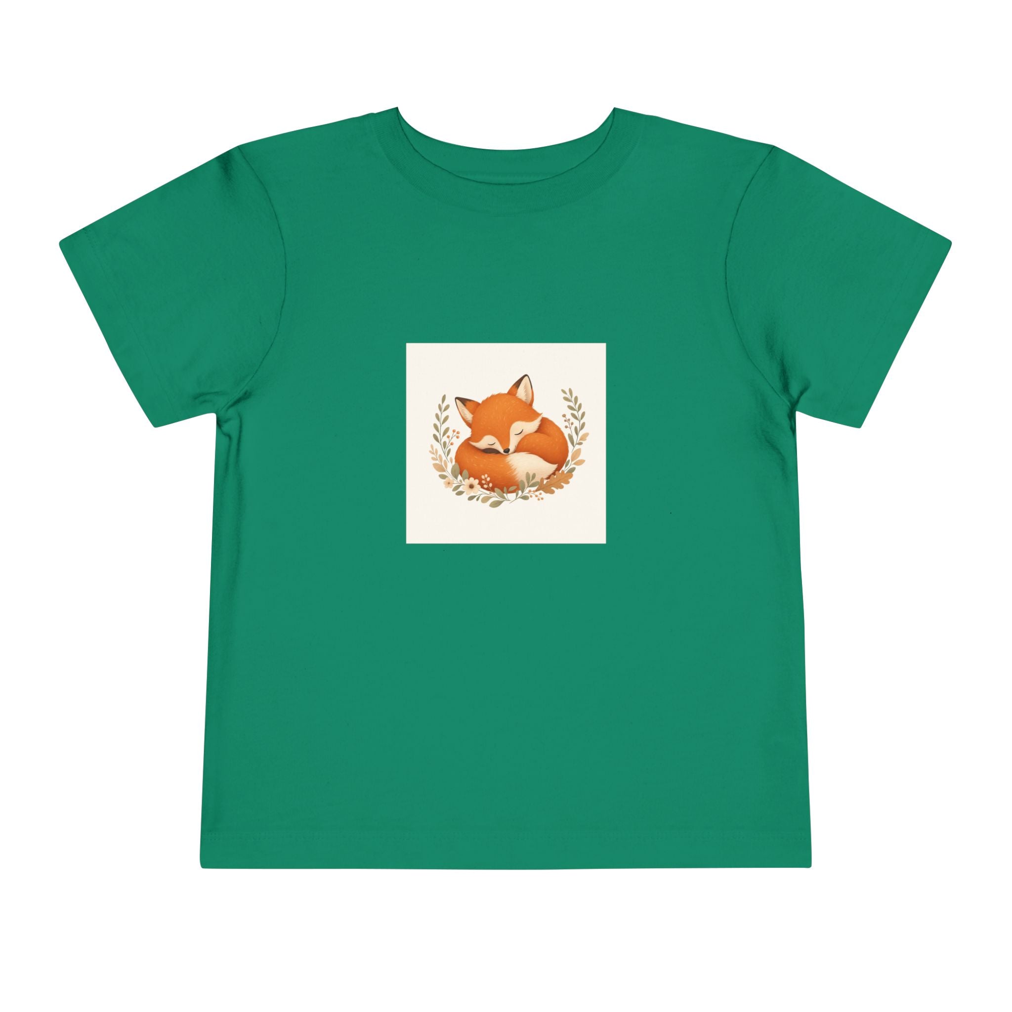 Clever Fox soft toddler tee from the Nureli collection, view 9