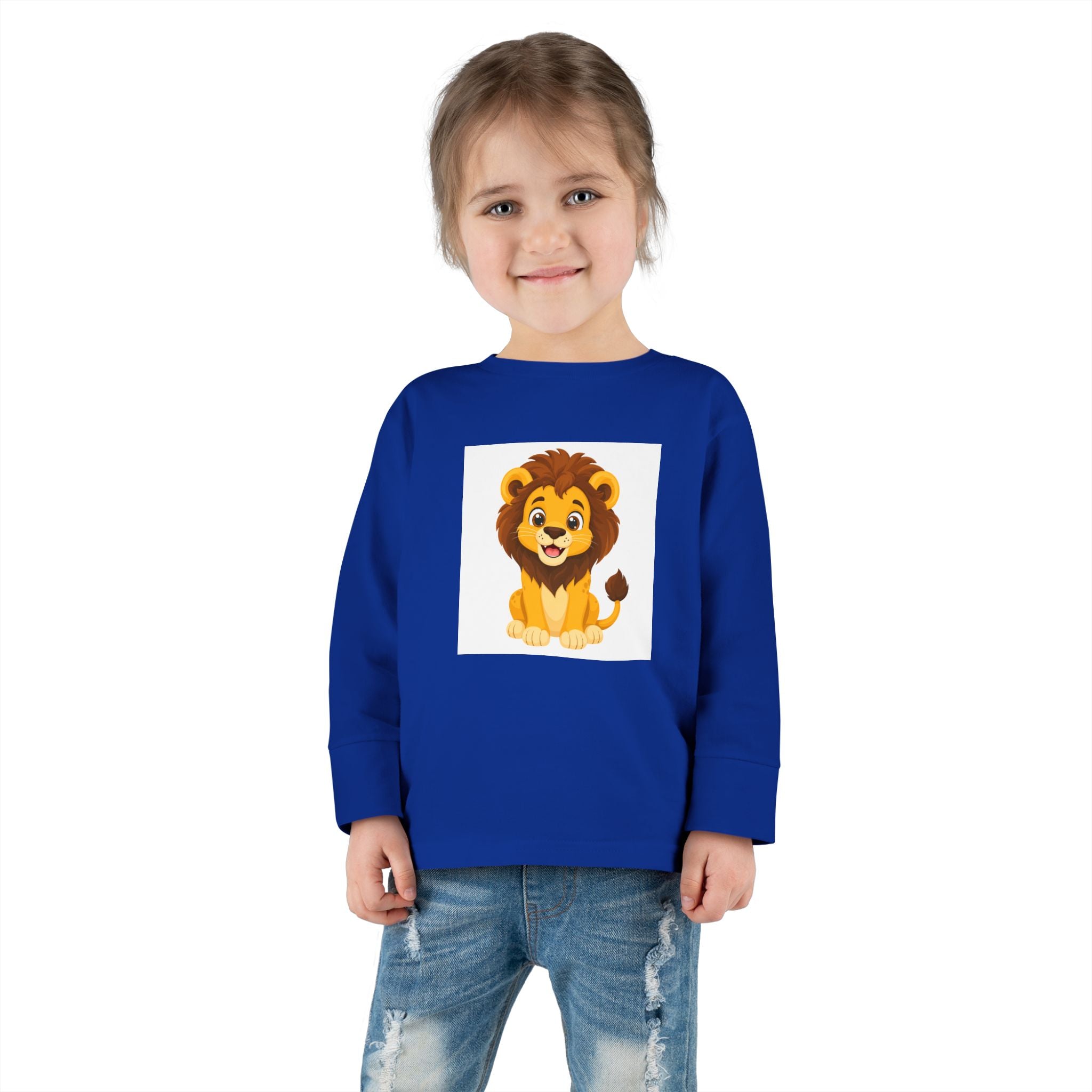 Brave Little Lion Toddler Long-Sleeve Tee — Nureli Kids