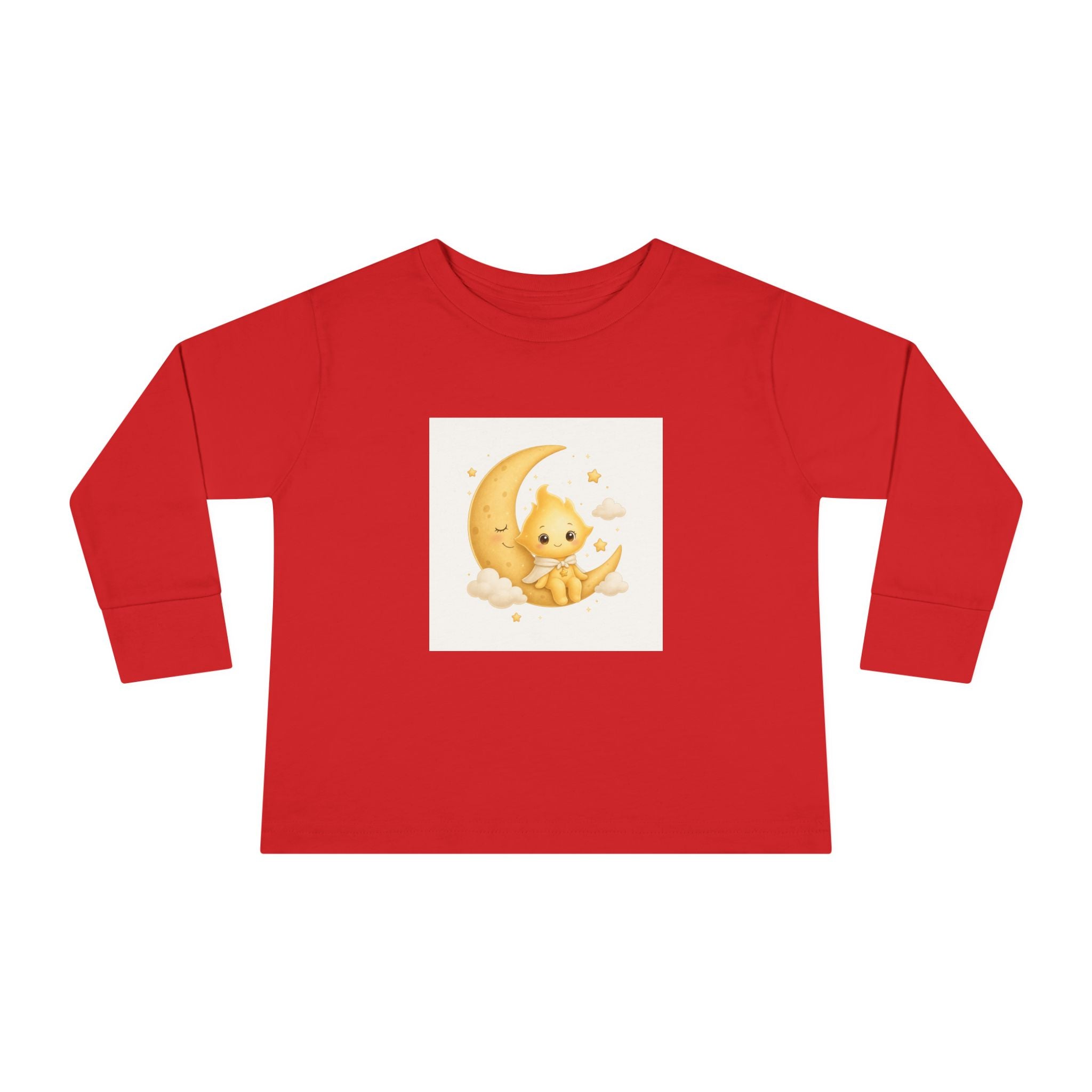 Lumi on the Moon kids long-sleeve tee from the Nureli collection, view 8