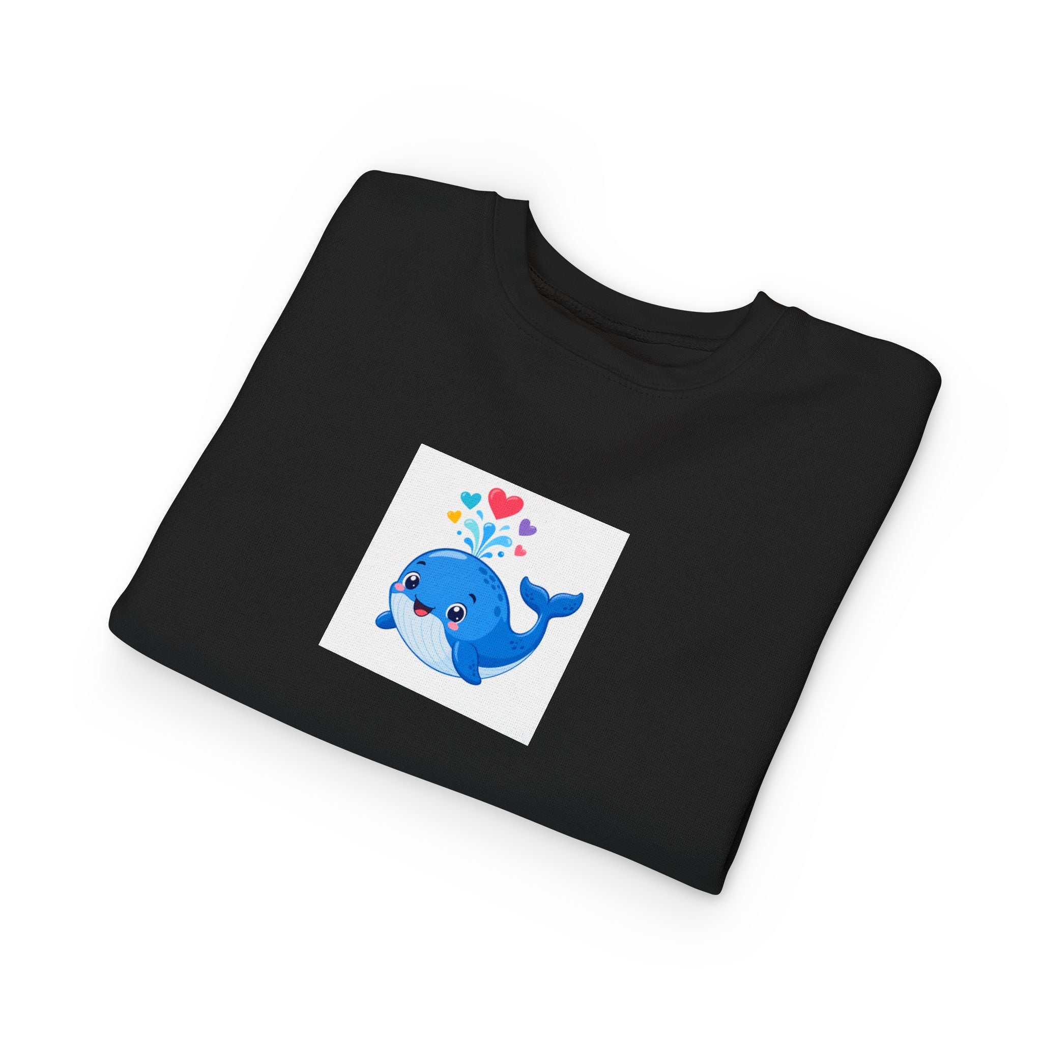 Happy Whale Toddler Sweatshirt — Nureli Kids