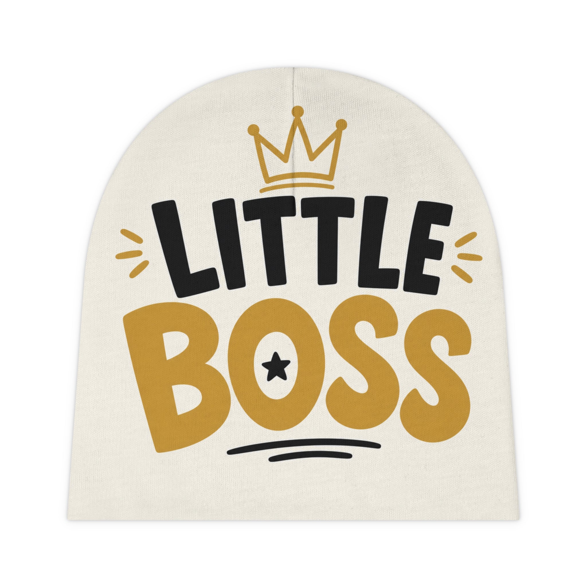 Little Boss Baby Beanie from the Nureli collection, view 2