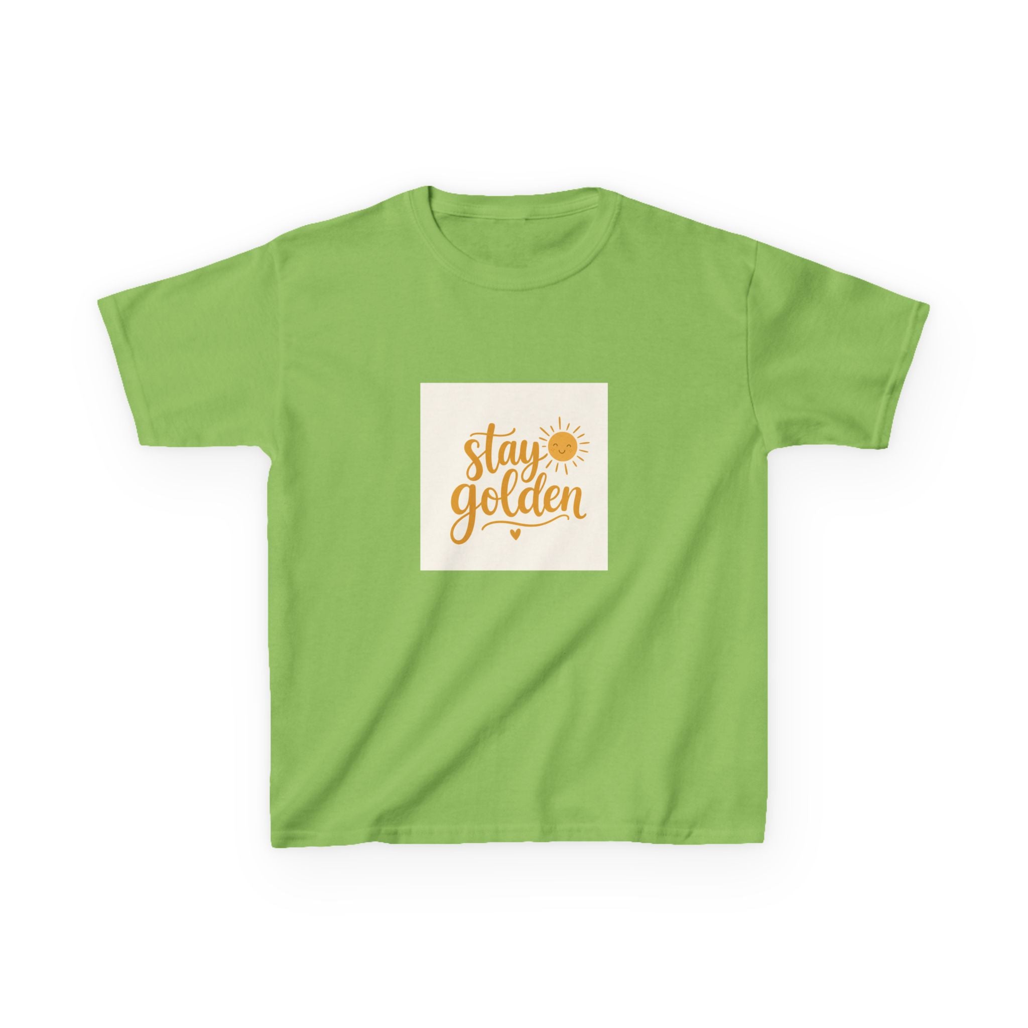 Stay Golden soft kids tee from the Nureli collection, view 5