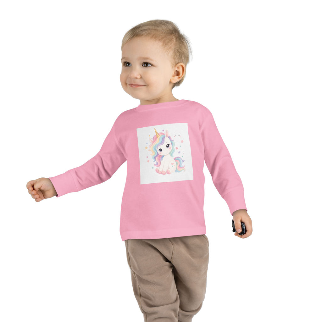 Dreamy Unicorn Toddler Long-Sleeve Tee — Nureli Kids