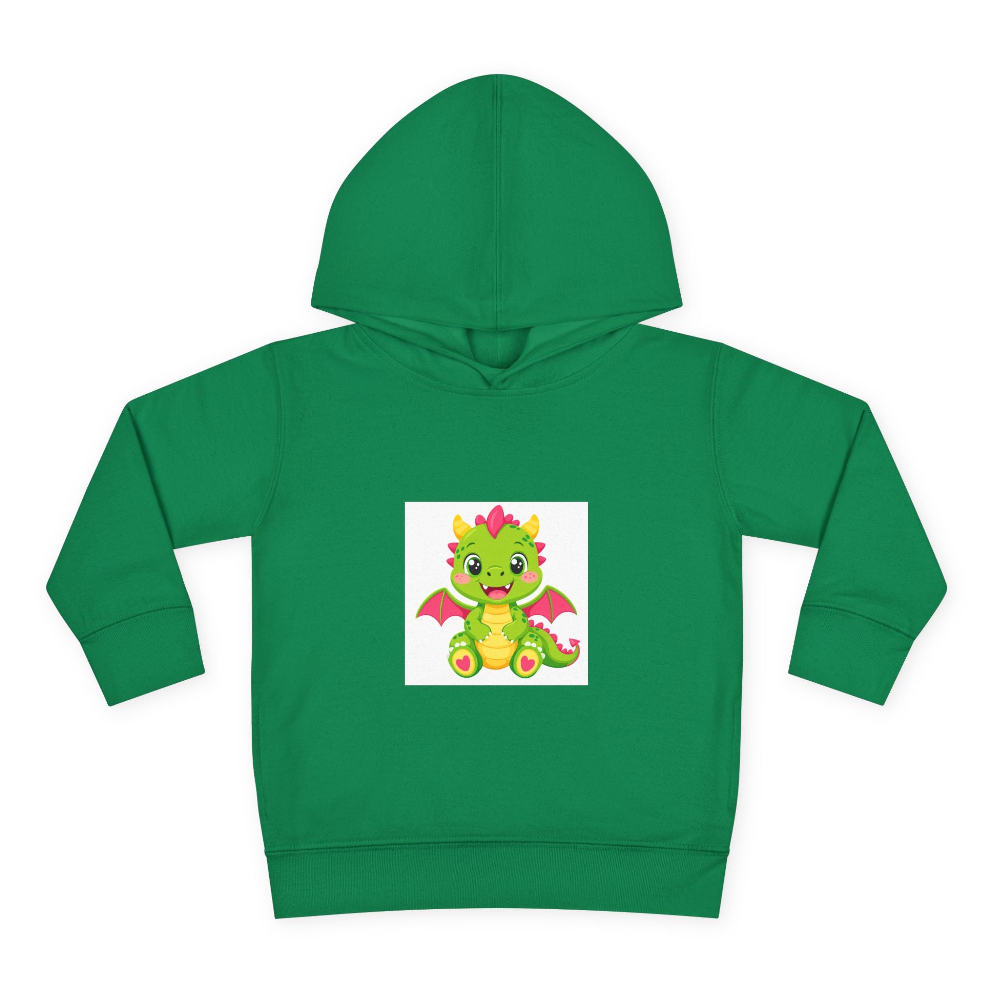 Tiny Dragon soft toddler hoodie from the Nureli collection, view 4