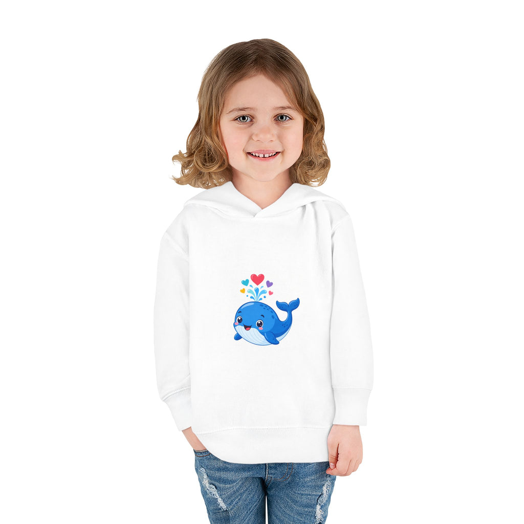 Happy Whale Toddler Hoodie — Nureli Kids