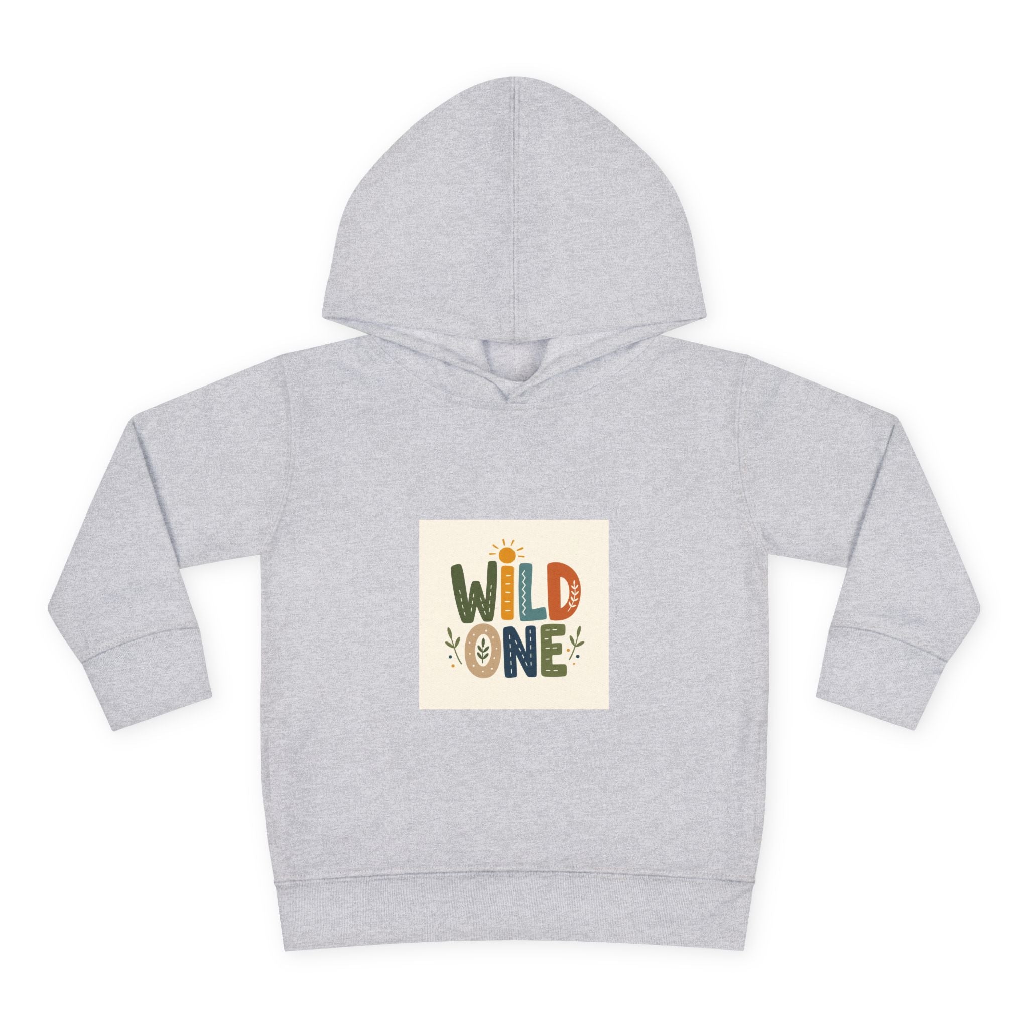 Wild One soft toddler hoodie from the Nureli collection, view 3