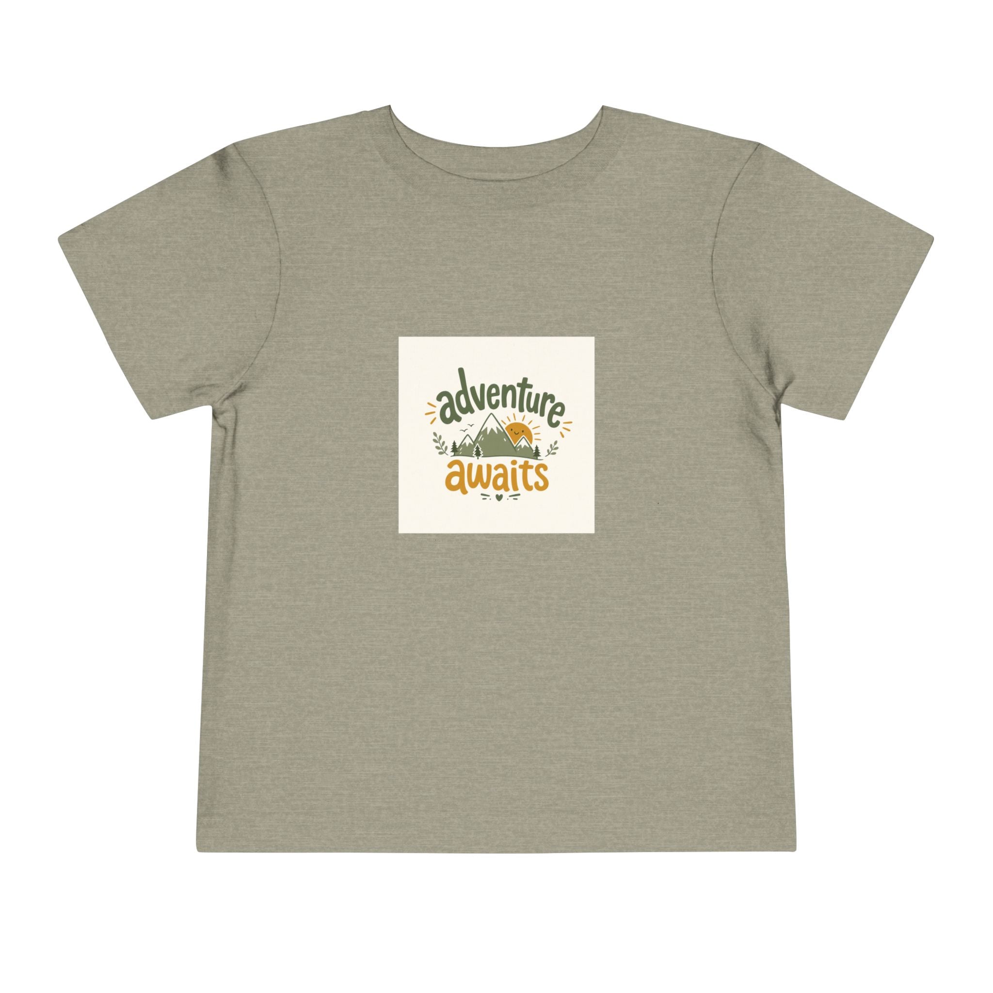 Adventure Awaits soft toddler tee from the Nureli collection, view 6