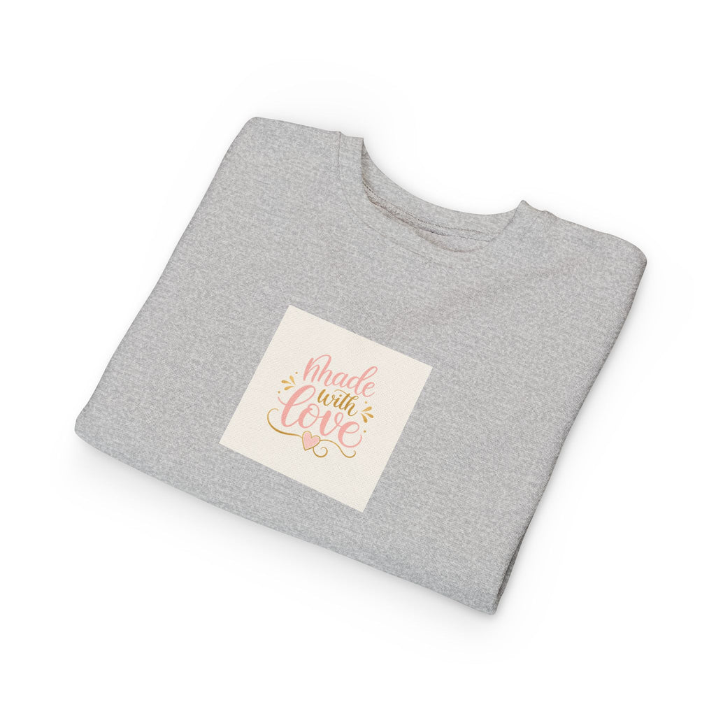 Made With Love Toddler Sweatshirt - Nureli Kids