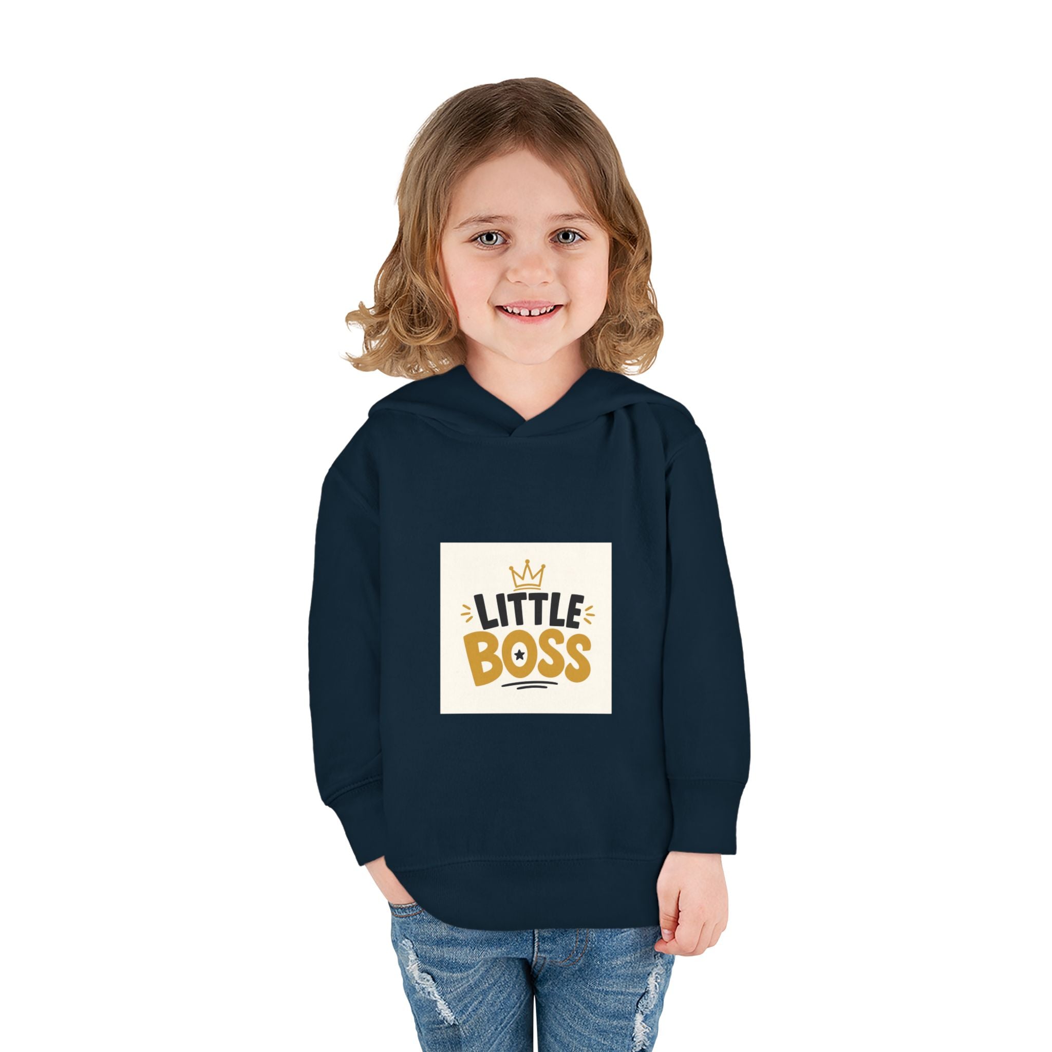 Little Boss Toddler Hoodie from the Nureli collection, view 46