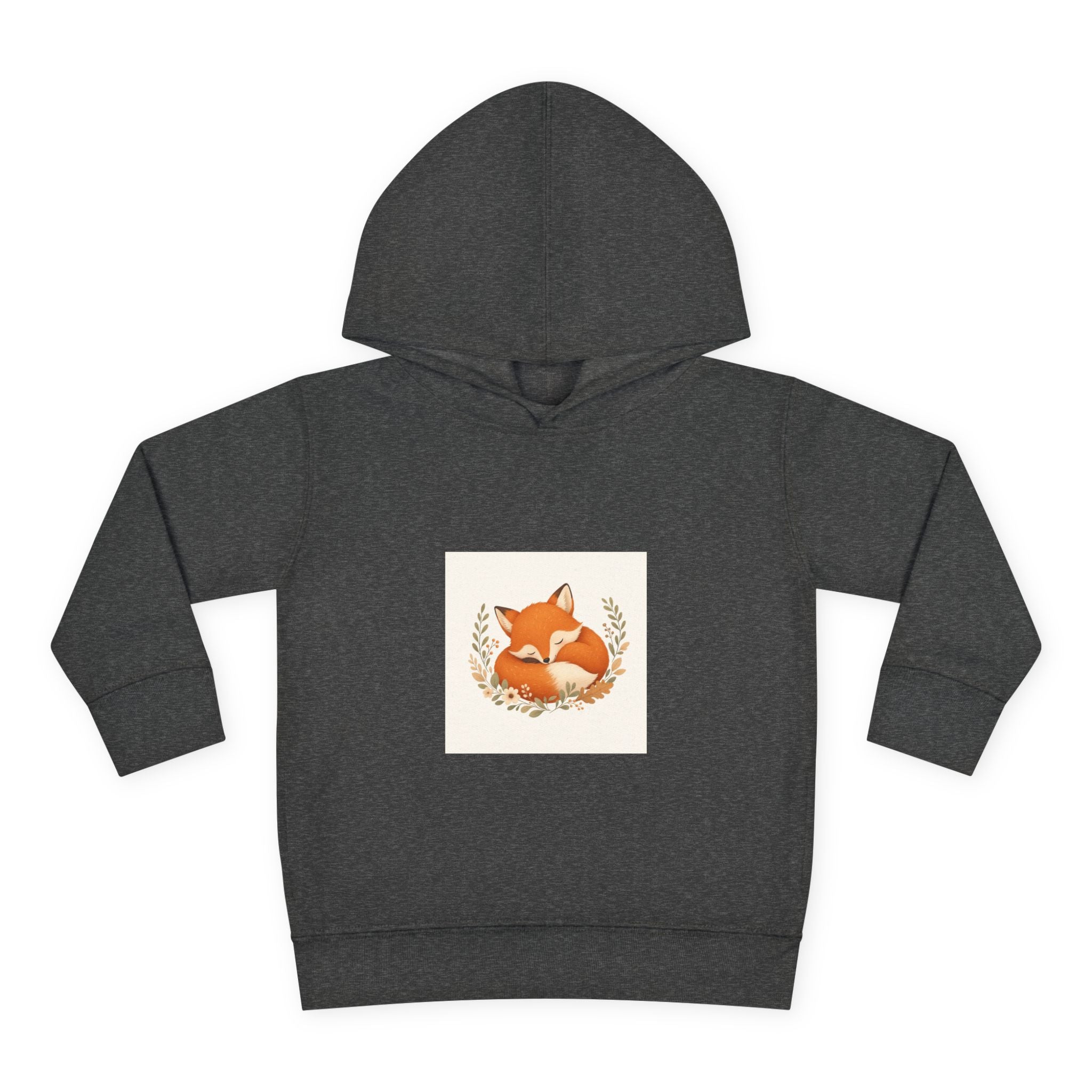 Clever Fox soft toddler hoodie from the Nureli collection, view 8