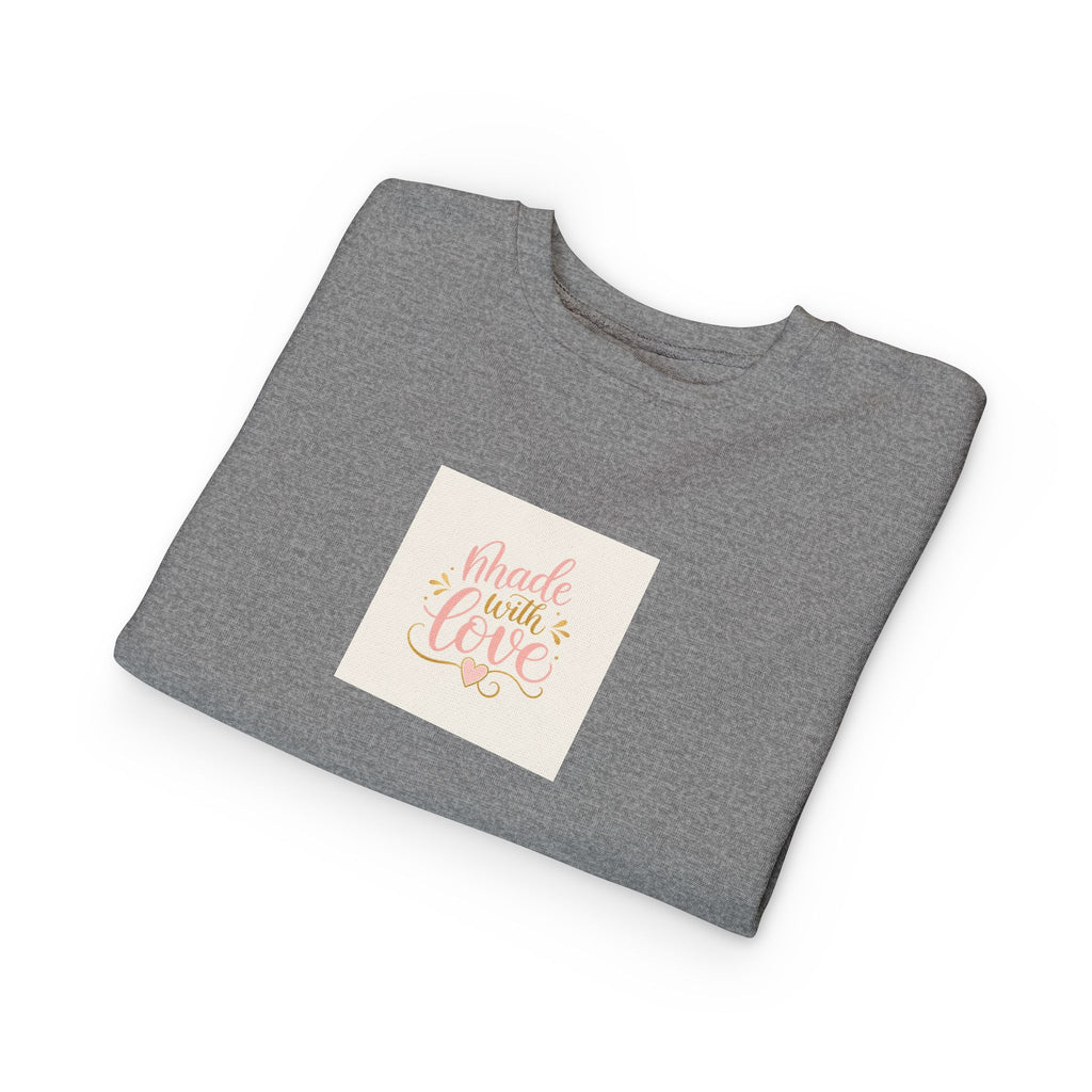 Made With Love Toddler Sweatshirt - Nureli Kids
