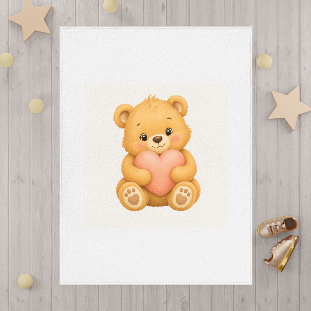 Cuddly Bear Toddler Blanket — Nureli Kids